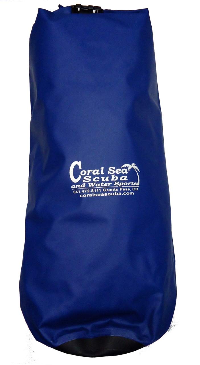**Waterproof Dry Bag for Scuba Diving & Travel - Coral Sea Gear - Keep Gear Dry for Beach, Kayaking & Outdoor Adventures**