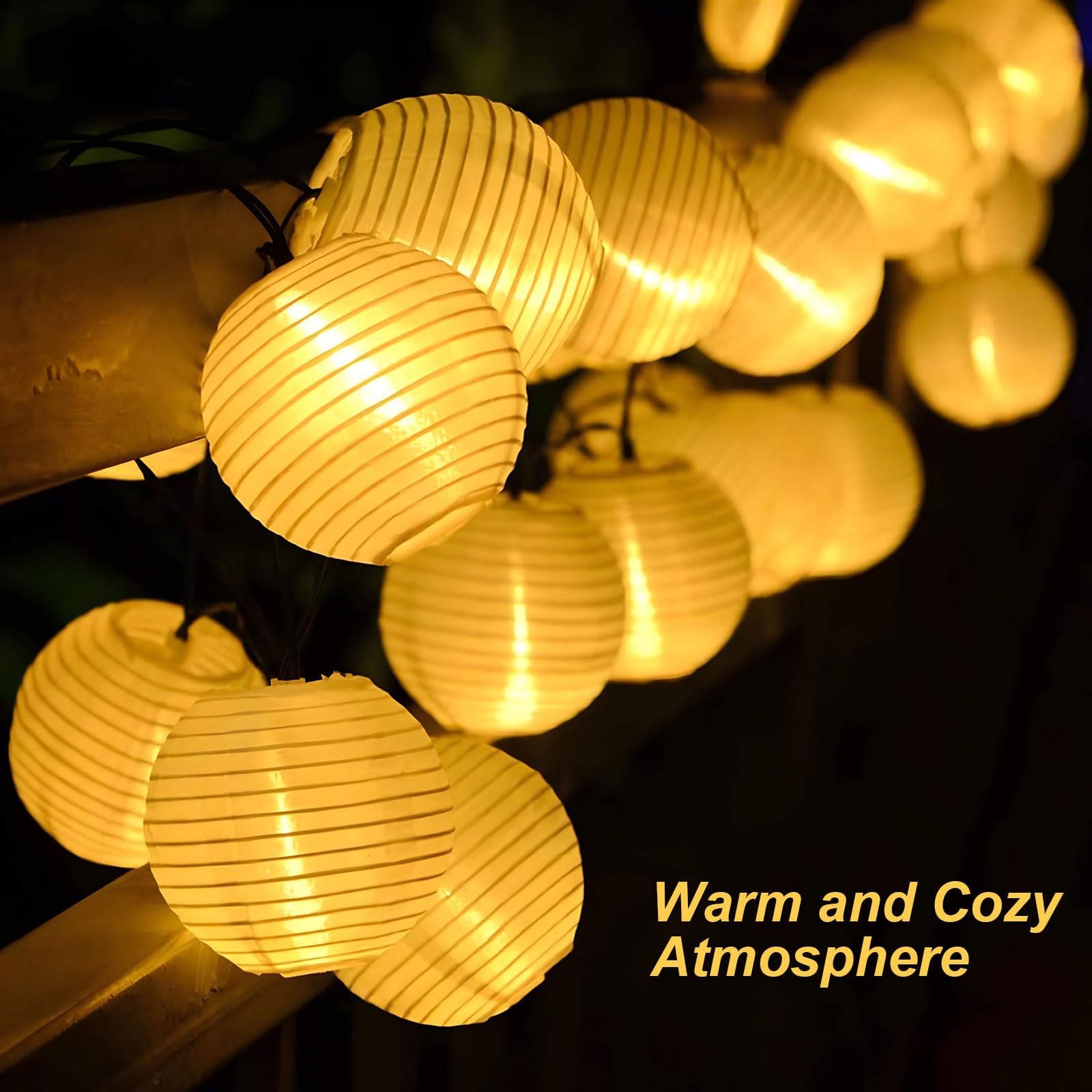 LED Mini Paper Lantern Lights - Warm White Battery Powered Fairy Lights for Balloons, Weddings, Parties, Holidays & Home Decor - 24 Pack with 2X CR2032 Batteries - Perfect for Indoor/Outdoor Decorations, Centerpieces, and Ambient Lighting