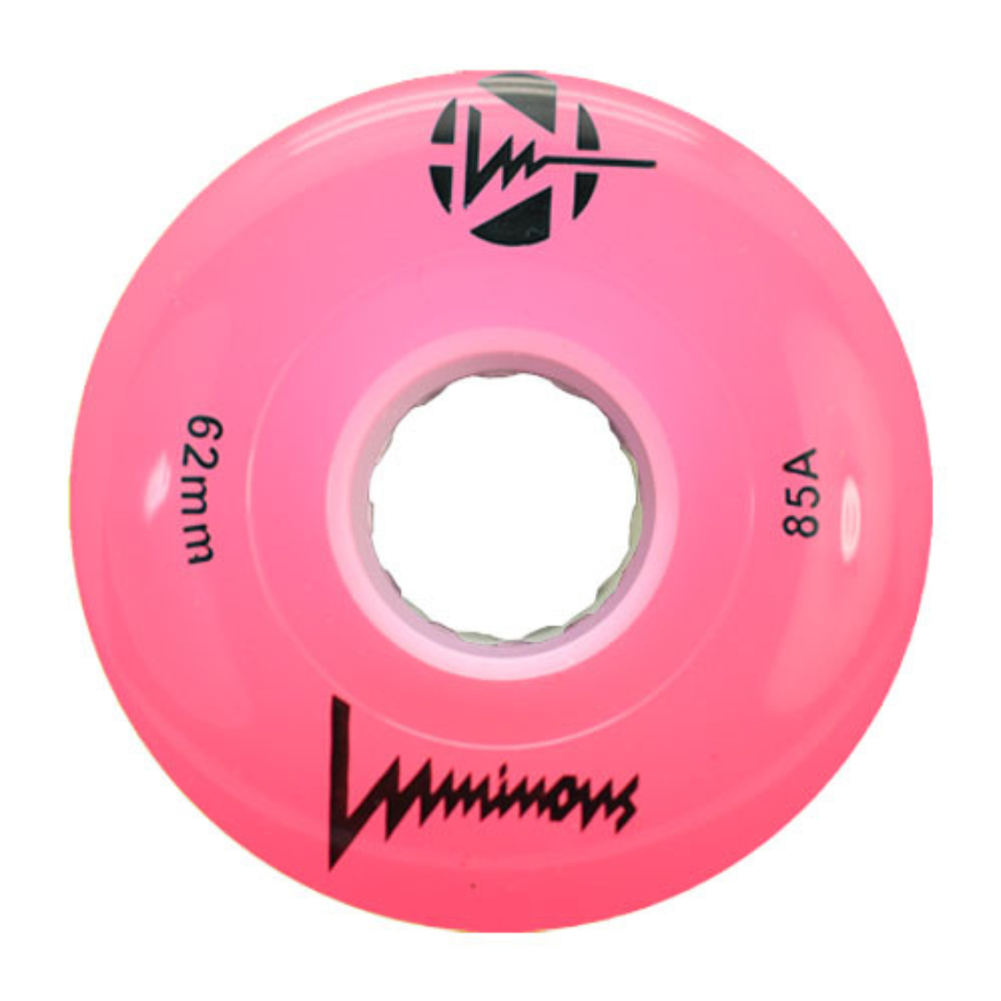 Luminous LED Quad Wheels 62mm 85a 4pk - High-Performance Light-Up Skate Wheels for Night Skating & Roller Derby - Perfect for Outdoor, Indoor, and Rink Use