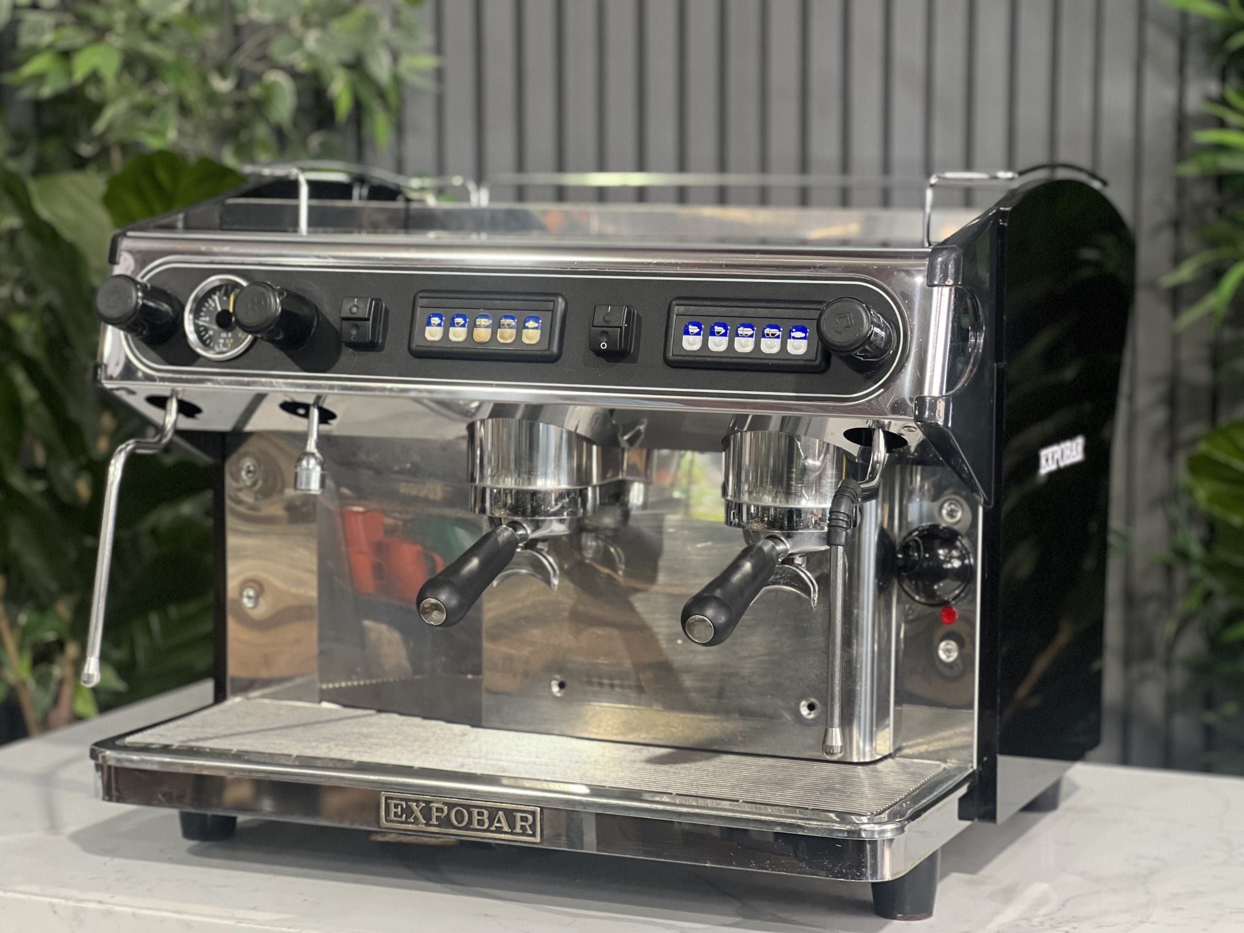 Expobar Rafael 2 Group Commercial Espresso Machine - Stainless Steel Coffee Maker for Cafes & Restaurants | Perfect for Baristas & Coffee Shops