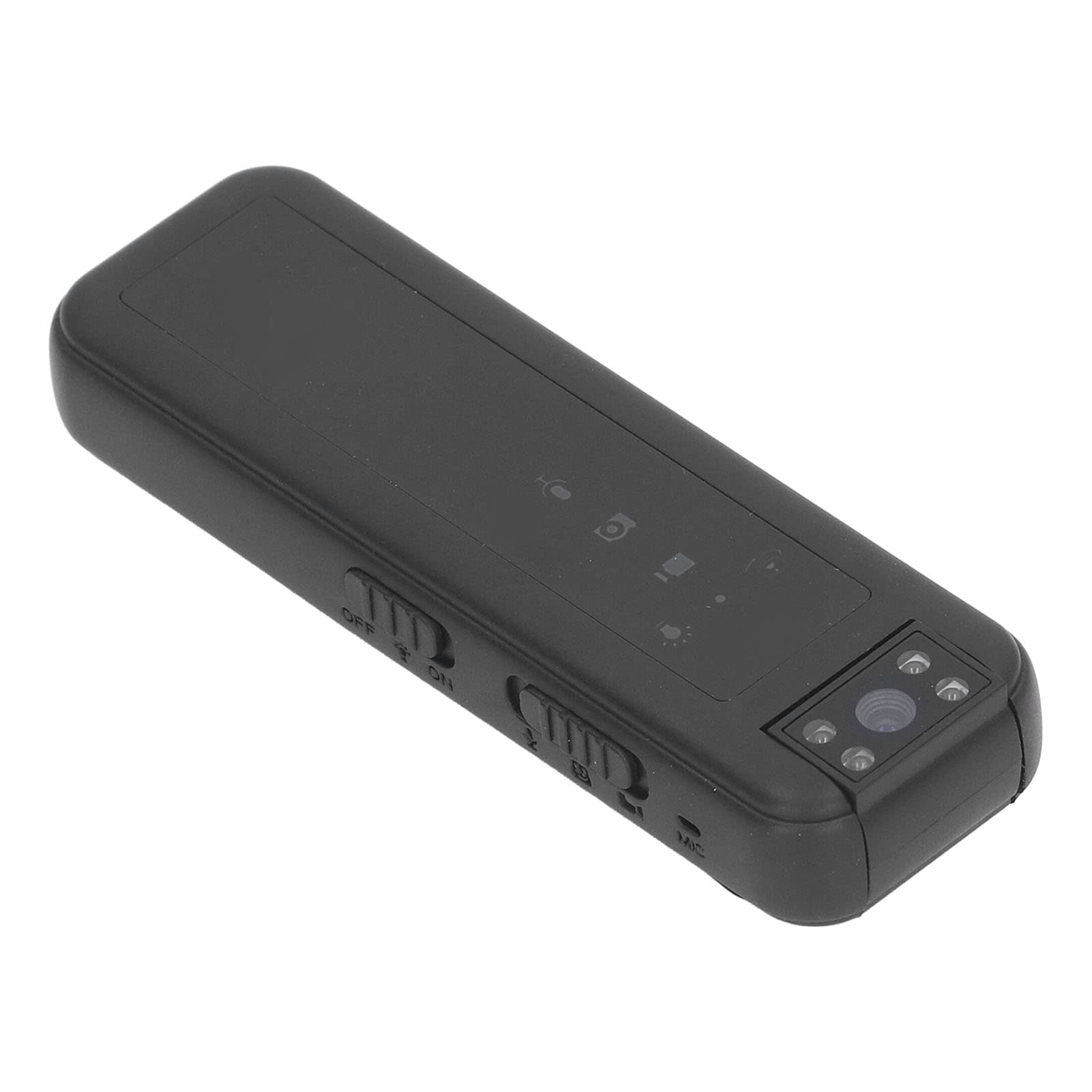 HD 1080P Mini Body Camera - 180° Rotating Clip-On Pocket Camera for Running, Dog Walking, Fishing & Night Activities | No Built-in Camera Needed (Black) | Perfect for Outdoor Adventures, Sports Recording & Security Monitoring
