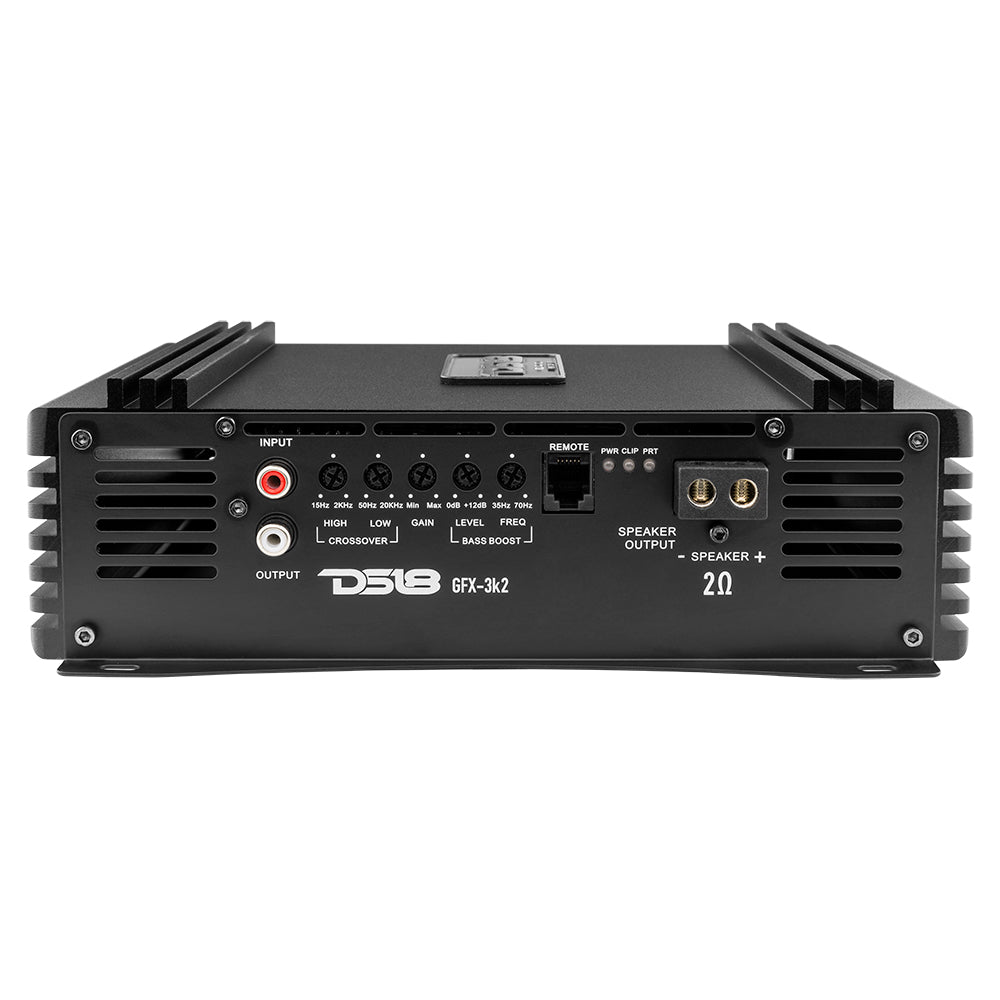 PRO 1 Channel Full Range Class D Amplifier 3000 Watts RMS @ 2 Ohm - High Power Car Audio Amp for Subwoofers & Speakers | Perfect for Car Audio Systems, Home Theater & Live Performances