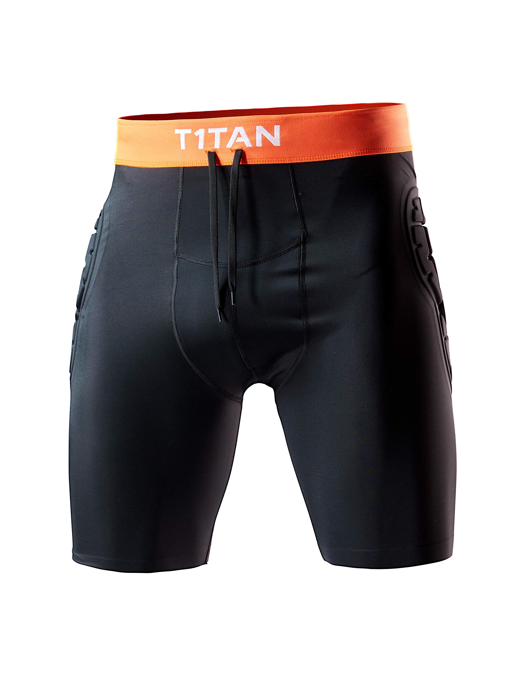 T1TAN Goalkeeper Padded Protection Shorts - Breathable Compression Sliders for Soccer Goalies (XXS-XL) | Perfect for Training, Matches & Goalkeeper Drills