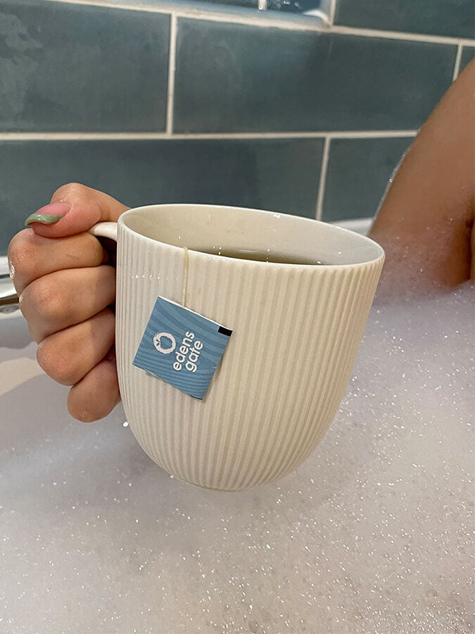 Premium Organic CBD Tea for Relaxation & Stress Relief - Natural Herbal Infusion with Cannabidiol - Perfect for Evening Wind Down & Wellness Routine