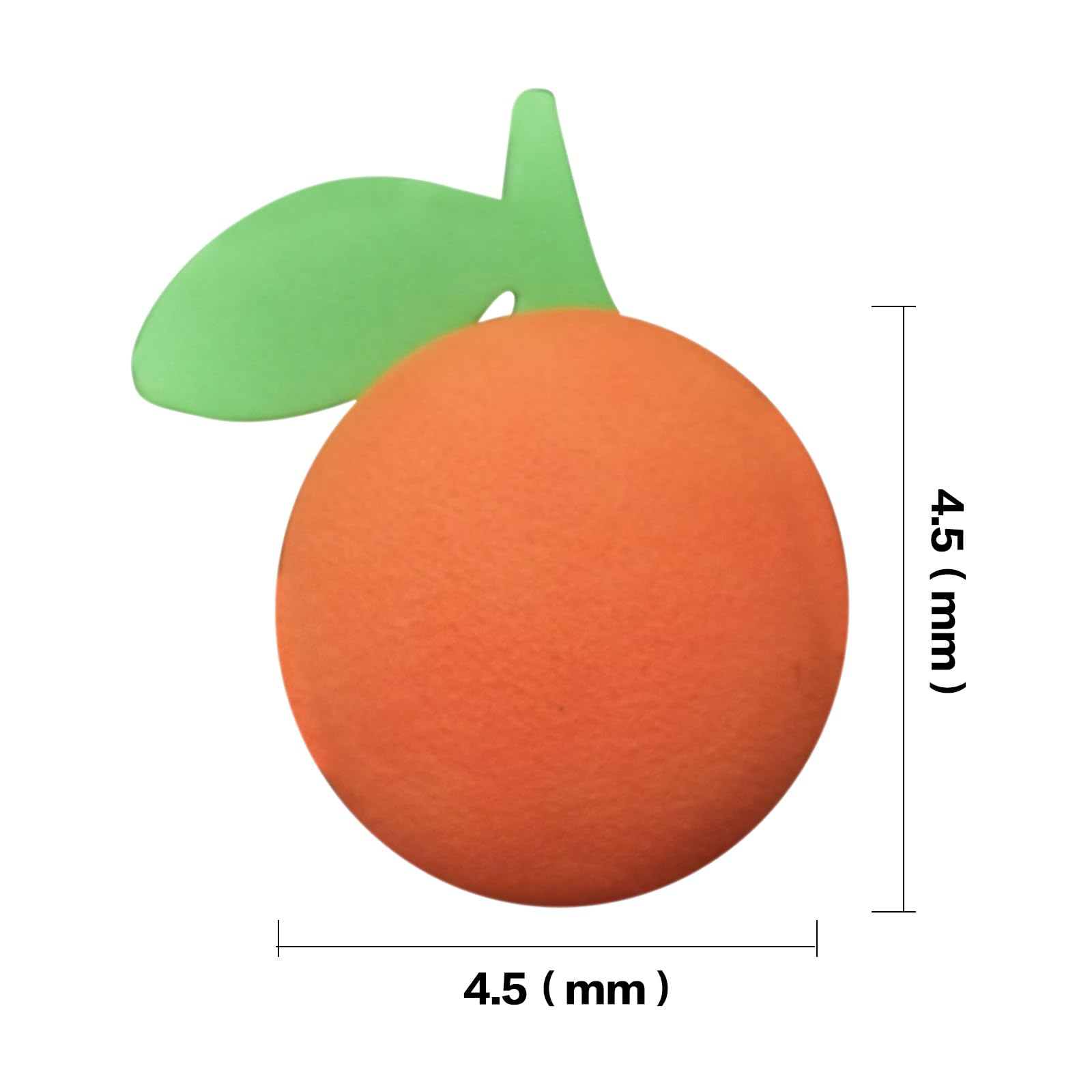 EVA Foam Orange Car Antenna Topper - Fun & Durable Car Accessory for Vehicles, Trucks & SUVs | Perfect for Road Trips, Car Shows & Gifts