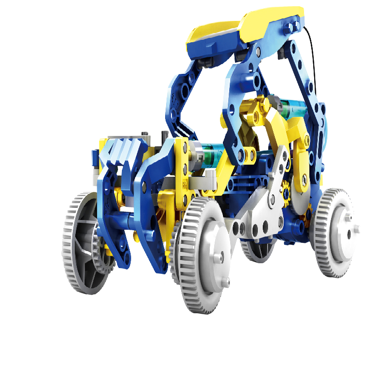 Johnco 12-in-1 Solar & Hydraulic Construction Kit - STEM Educational Toy for Kids Ages 8-12 | Build Solar Powered Robots & Hydraulic Machines | Perfect for Science Projects & Hands-on Learning