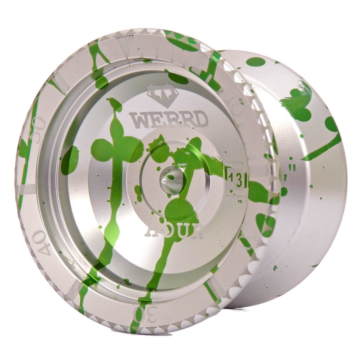 Werrd Hour2k13 Professional Yo-Yo for Tricks & Competition - High Performance Yo-Yo for Beginners & Advanced Players - Perfect for Street Performances, Yo-Yo Contests & Skill Development