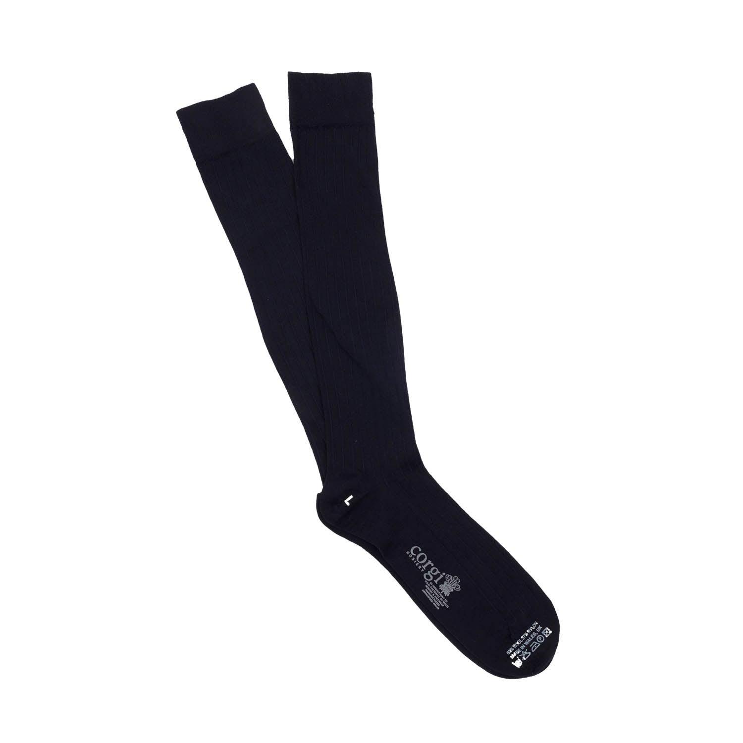 Men's Conwy Ribbed Merino Wool Long Socks - Warm Winter Thermal Socks for Hiking, Skiing & Outdoor Activities