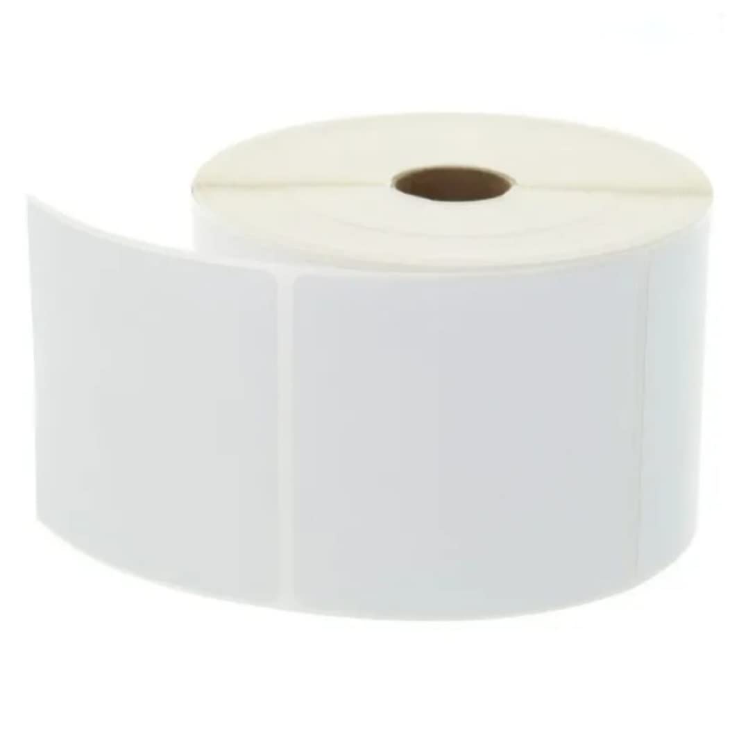 10 Rolls 3x3 White Thermal Labels for Zebra Printers - Shipping & Barcodes