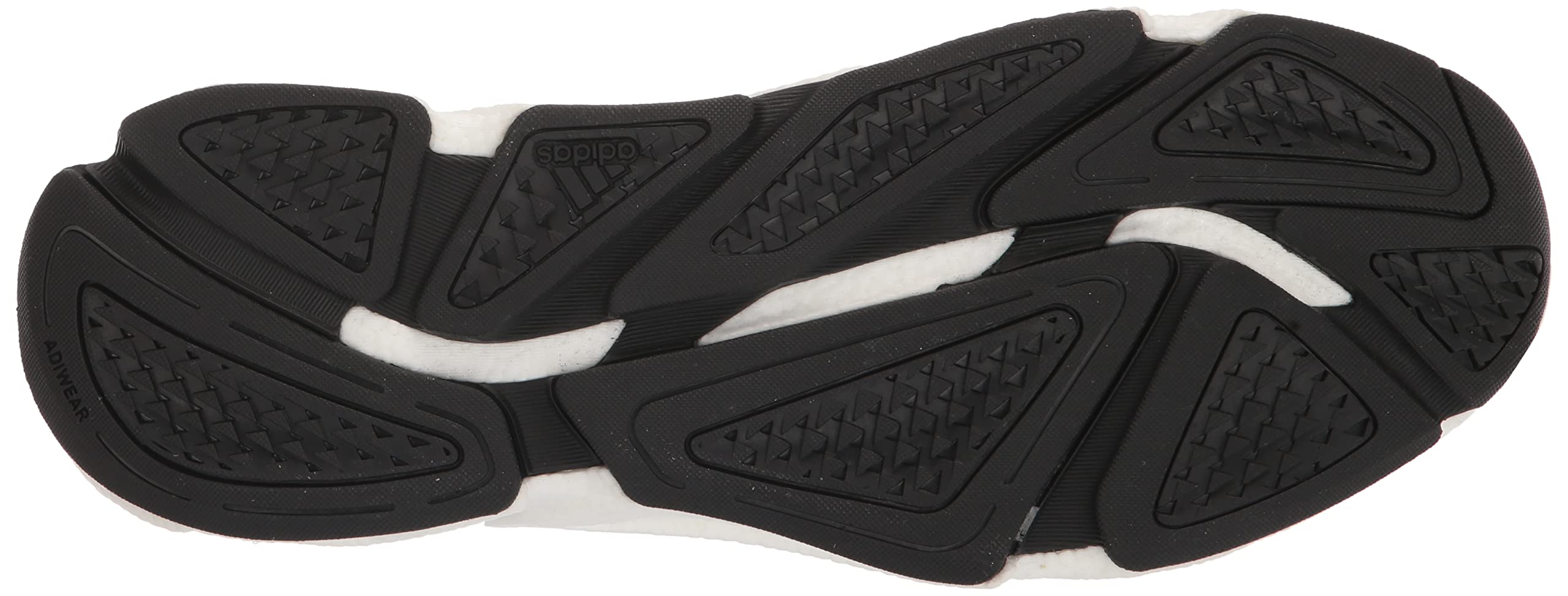 Adidas Men's X9000L3 Running Shoes - Lightweight Breathable White/Black Sneakers for Jogging, Gym & Workout | Heat.RDY Technology | Size 11