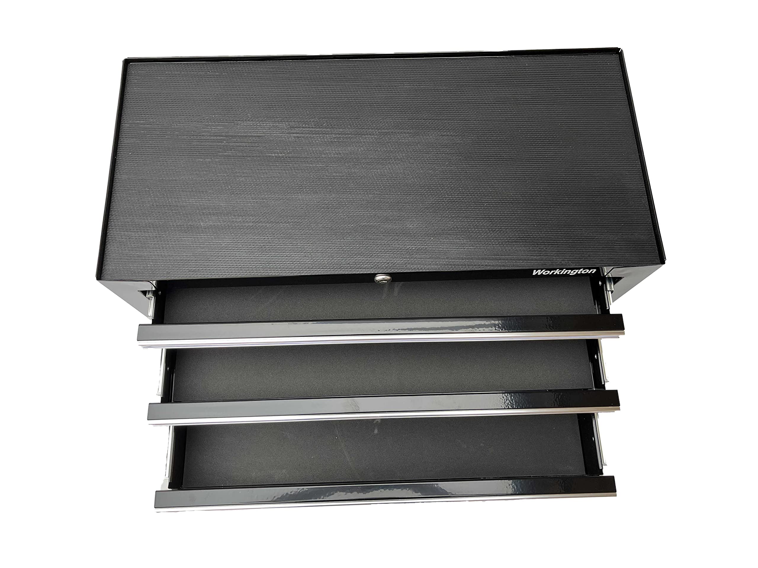 Workington Industrial 3-Drawer Portable Metal Tool Chest, 26