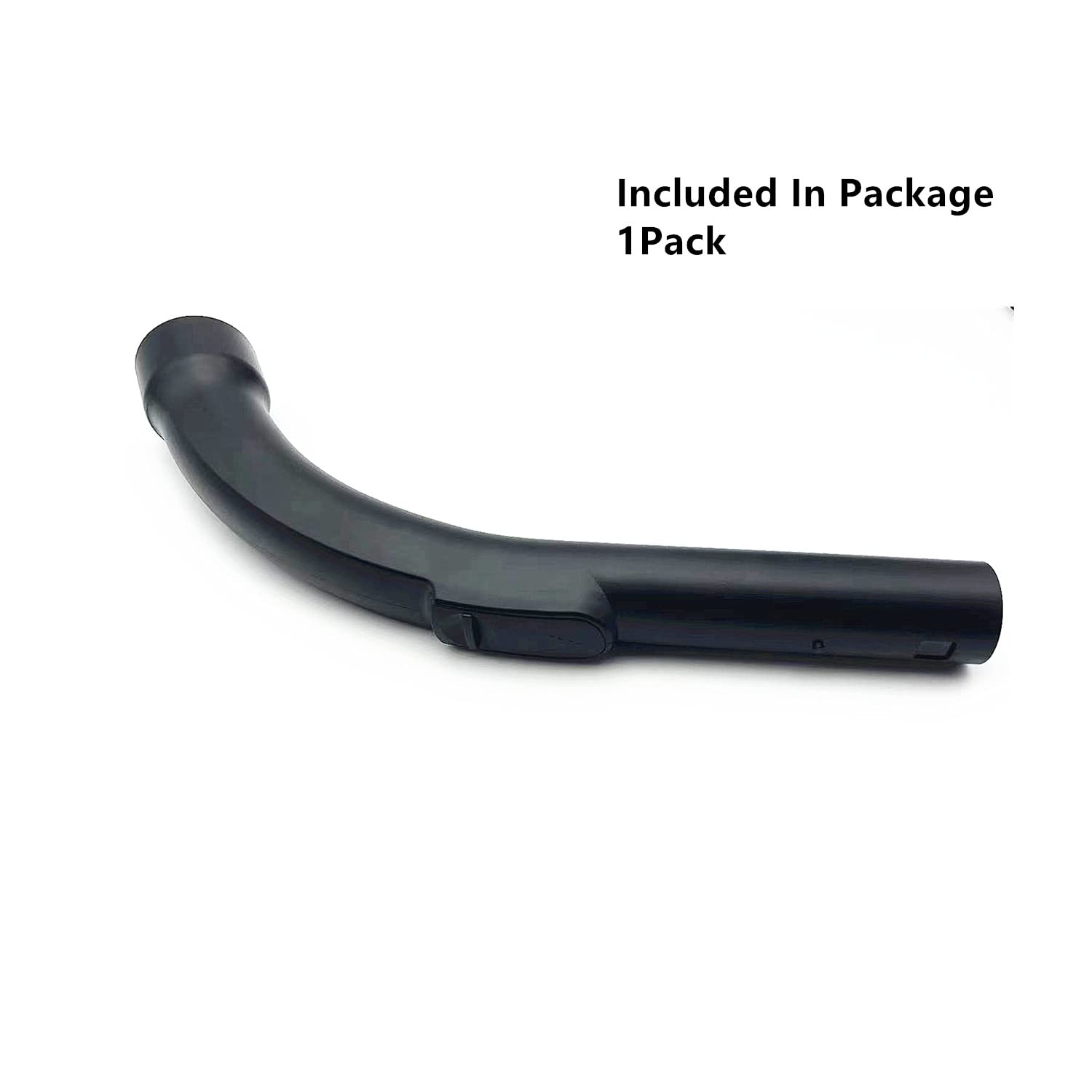 Miele Vacuum Cleaner Hose - Bent End Plastic Replacement for Miele Compact C1, C2, C3 & S4 Canister Vacuums | Perfect for Hard Floors, Carpets & Tight Spaces
