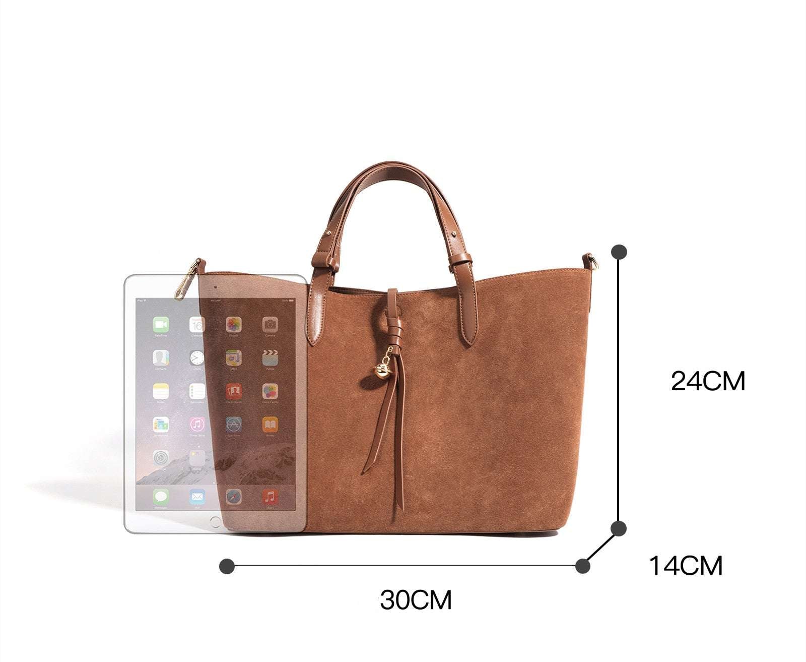 Stylish Women's Leather Tote Bag - Premium Genuine Leather Handbag for Work, Travel & Everyday Use | Spacious Designer Shoulder Bag for Office, Shopping & Commuting