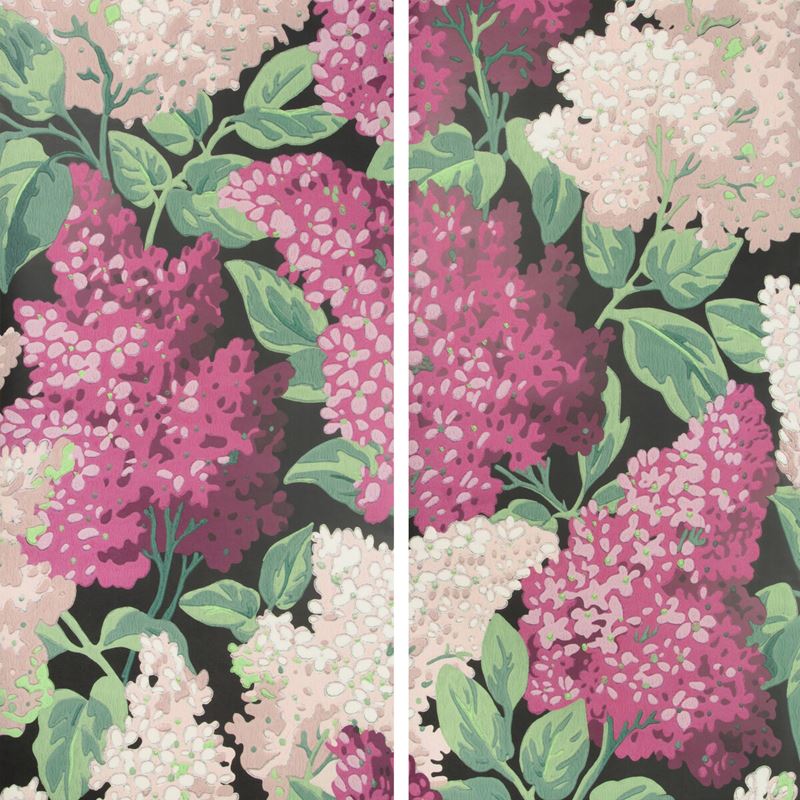 Cole & Son Lilac Grandiflora Wallpaper - M B C Print Floral Design for Living Room & Bedroom Decor | Premium Peel & Stick Wallpaper for Home Renovation