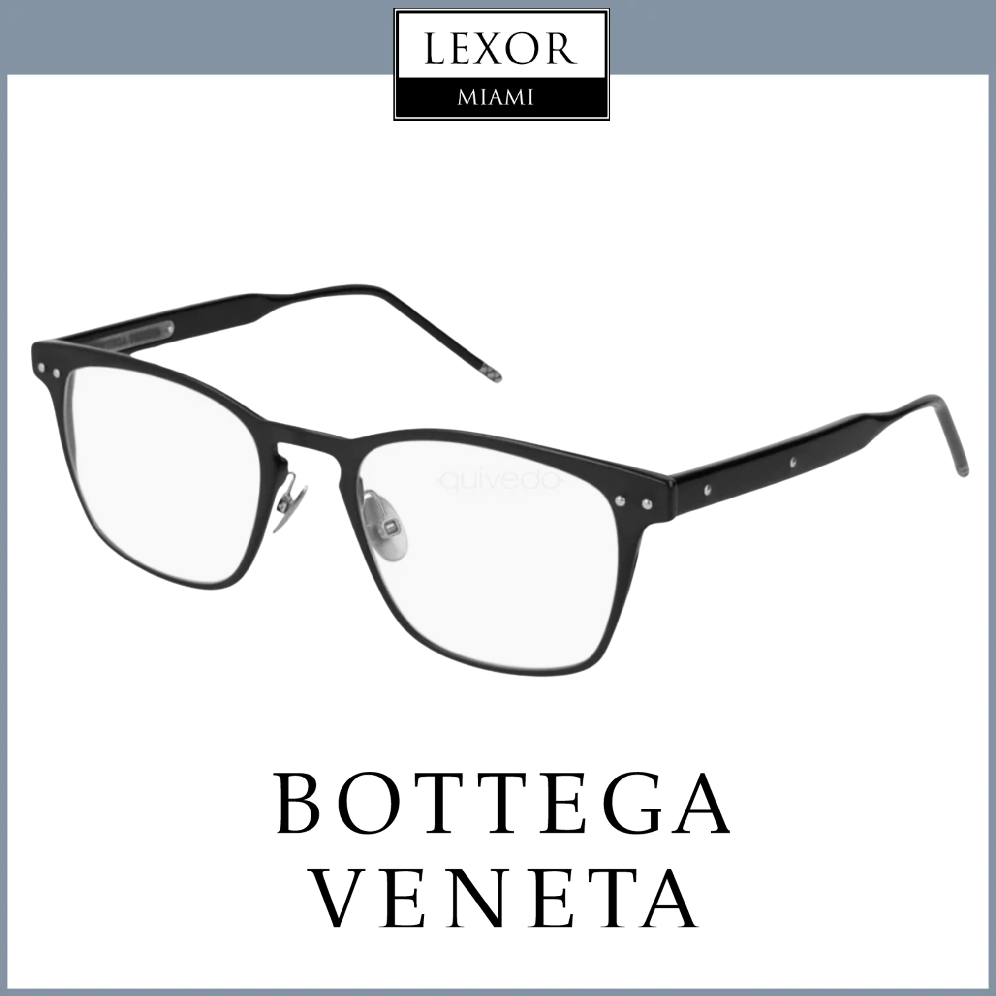 Bottega Veneta BV0181O 001 Men's Optical Frame Glasses - Stylish & Lightweight Eyewear for Work, Driving & Everyday Wear