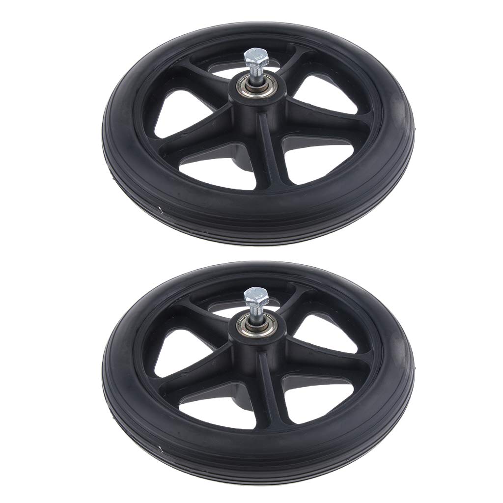 2 Inch Swivel Caster Wheels - Heavy Duty Replacement Casters for Furniture, Carts, and Equipment - Smooth Rolling for Home, Office, and Industrial Use