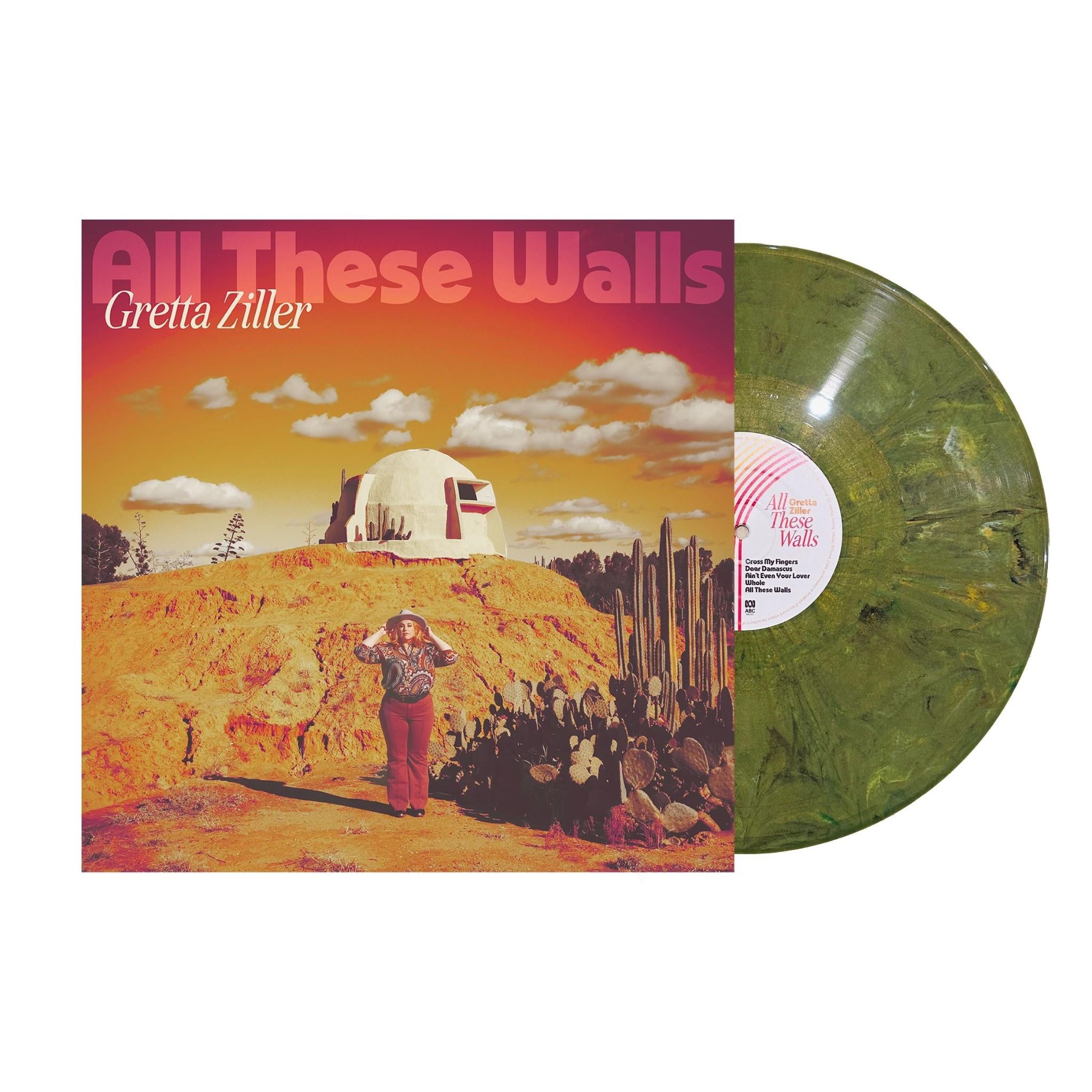 All These Walls (Lucky Dip Color Vinyl) - Limited Edition Vinyl Record for Music Collectors & Audiophiles - Perfect for Home Listening, Gifts & Vinyl Collections