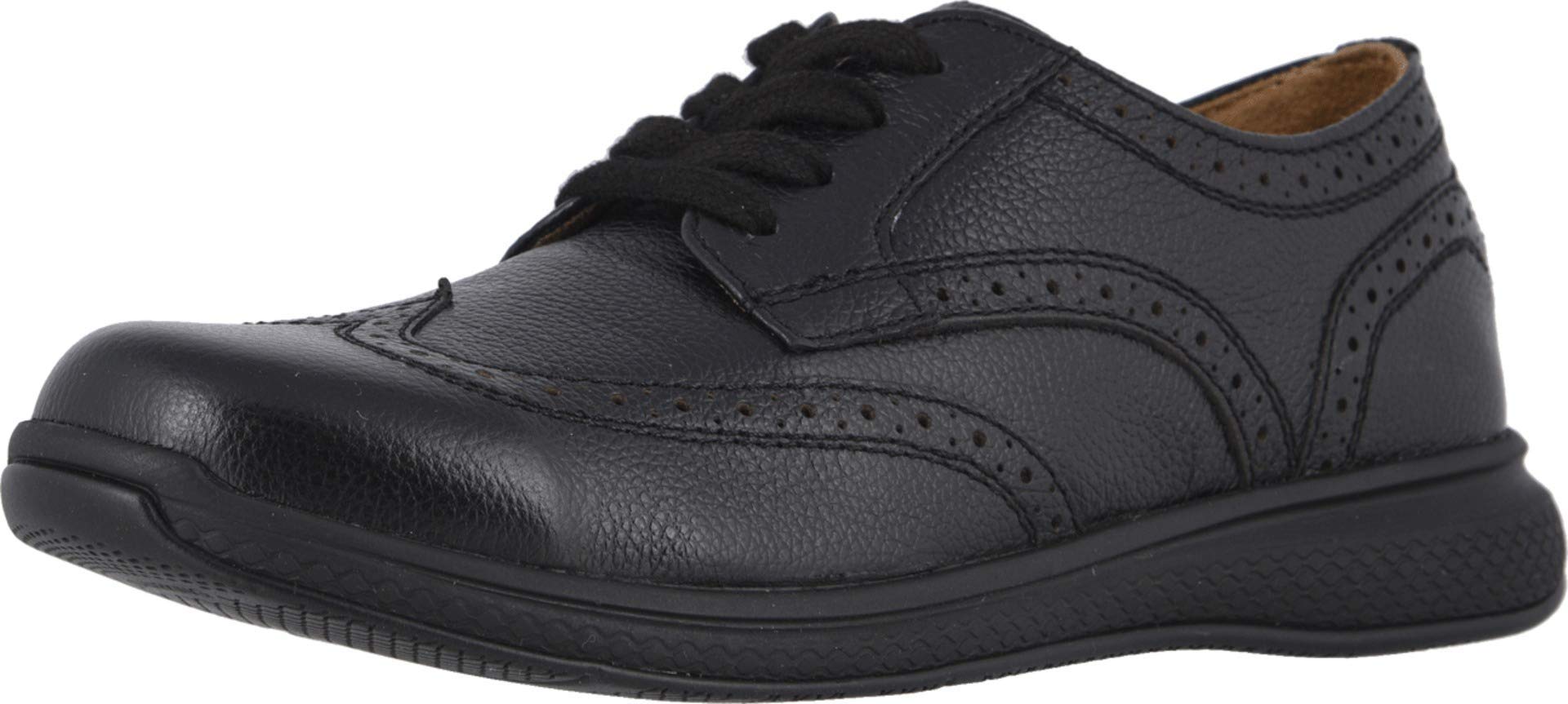 Florsheim Boys' Great Lakes Wing Tip Oxford Shoes for Toddler, Little Kid & Big Kid - Classic Dress Shoes for School, Church & Special Occasions