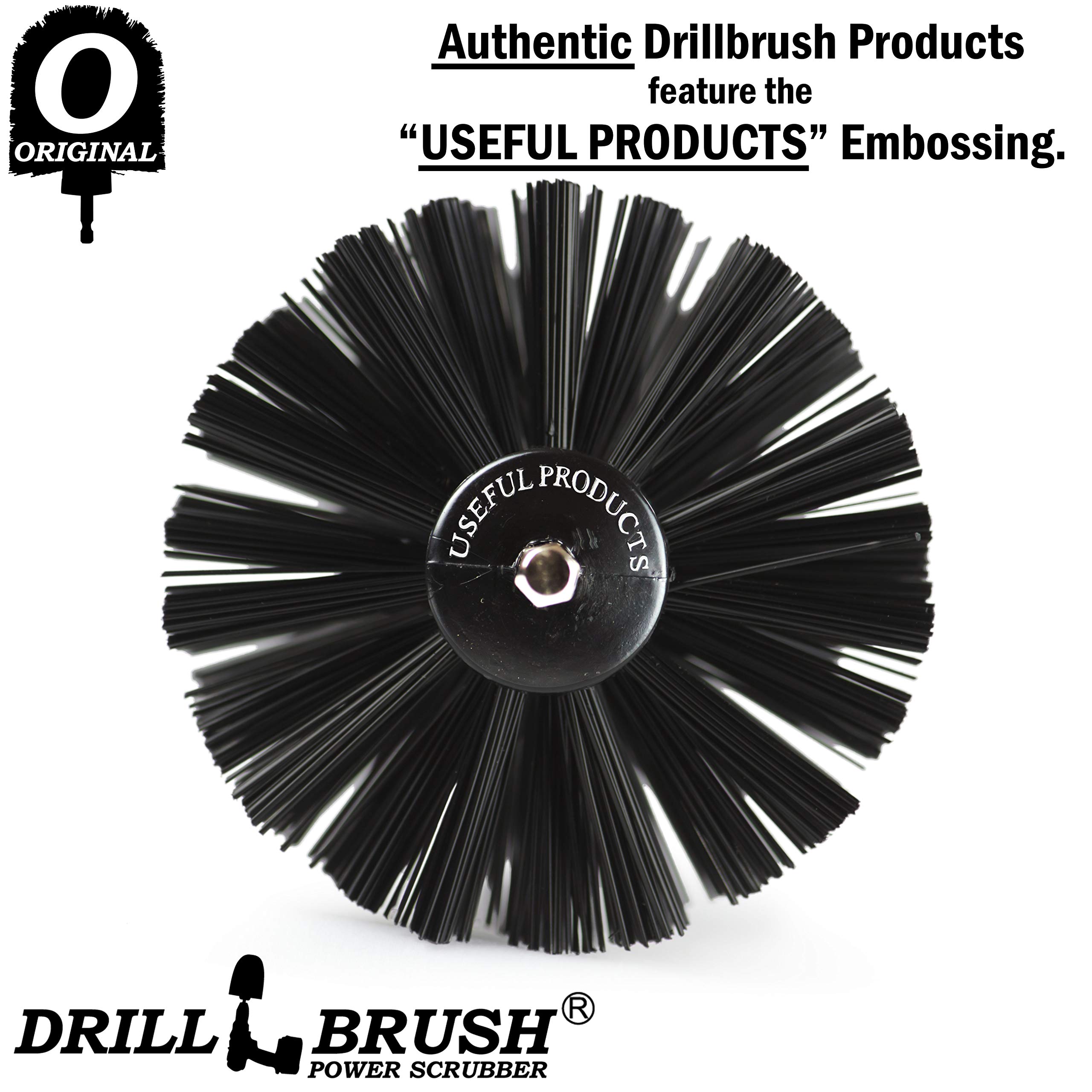 Drill Brush Ultra Stiff Scrub Brush - Heavy Duty Cleaning Tool for Tile, Grout & Bathroom - Power Drill Attachment for Deep Cleaning Floors, Showers & Kitchen Surfaces