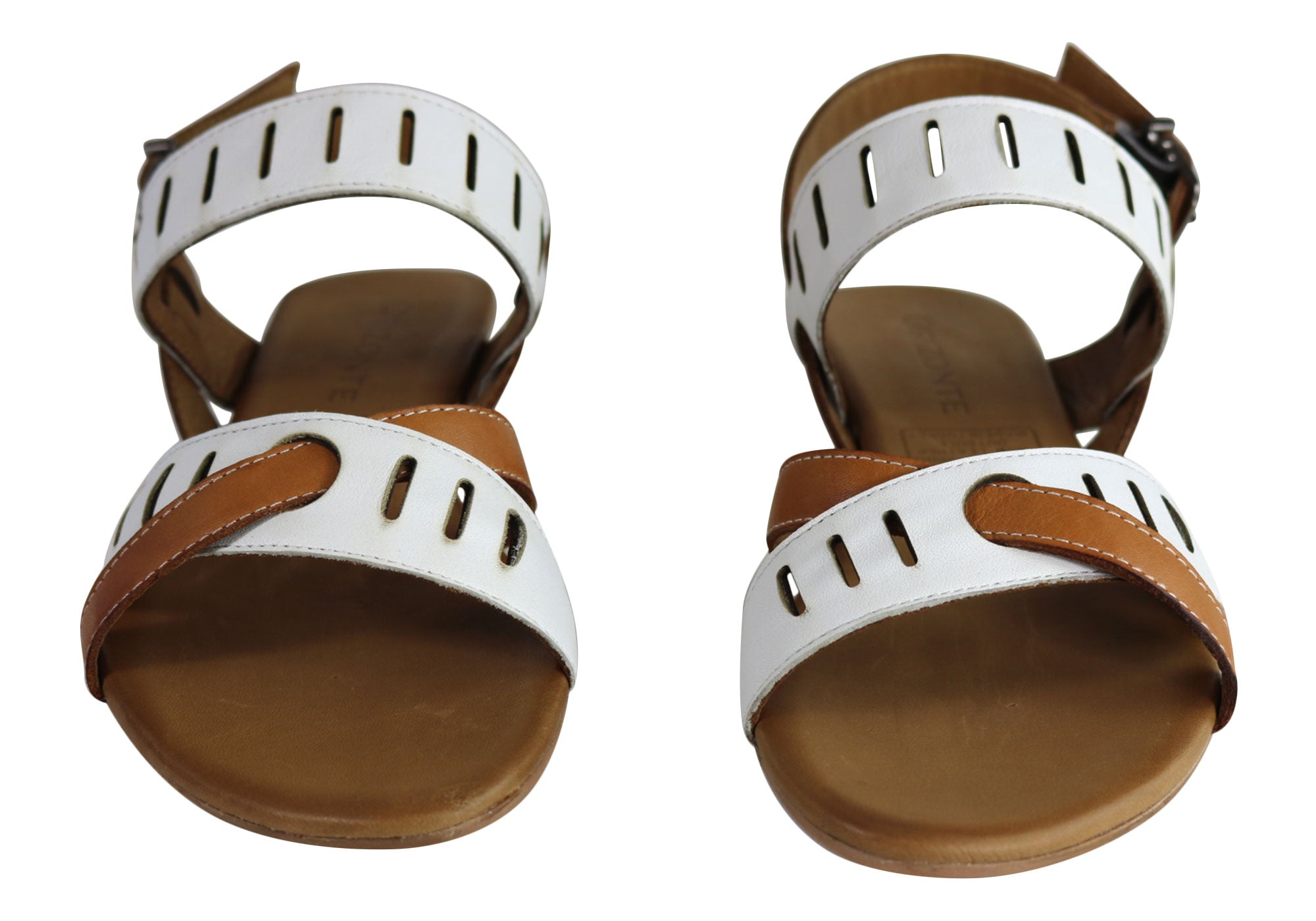Orizonte Toto Women's European Leather Comfortable Flat Fashion Sandals - Stylish & Comfortable for Walking, Travel & Summer Outfits