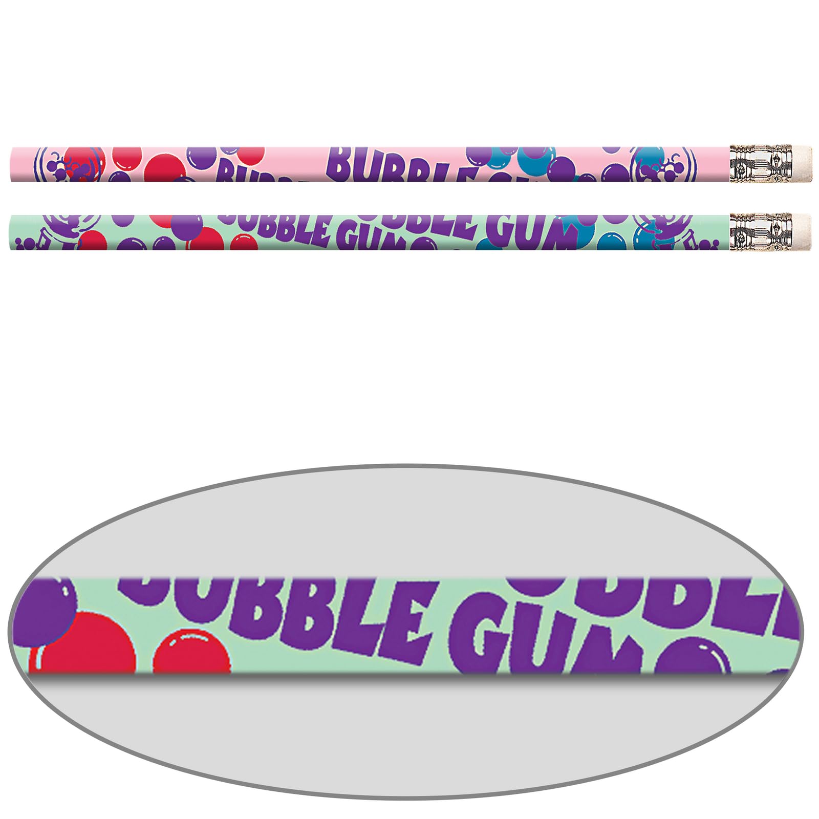 Really Good Stuff Bubble-Gum Scented Pencils - Pack of 12 Fun-Scented Writing Tools for School, Office & Art Projects | Perfect for Kids, Students & Creative Work