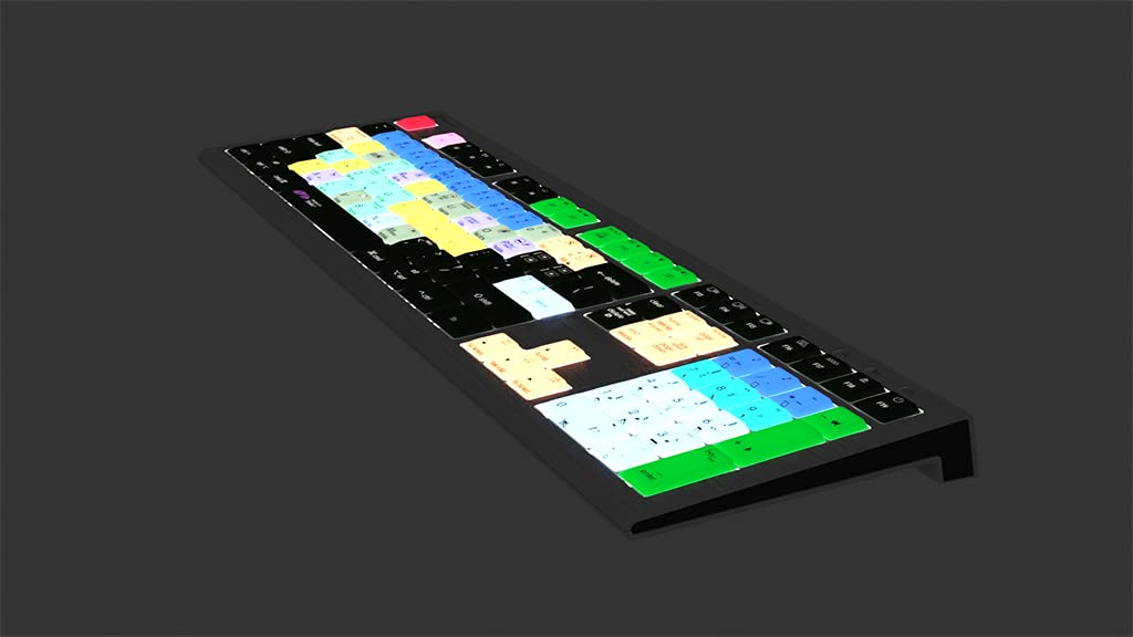 Logitech ASTRA2 Backlit Keyboard for Avid Sibelius - Mac Compatible | Professional Music Notation & Composition | Studio & Home Recording Setup