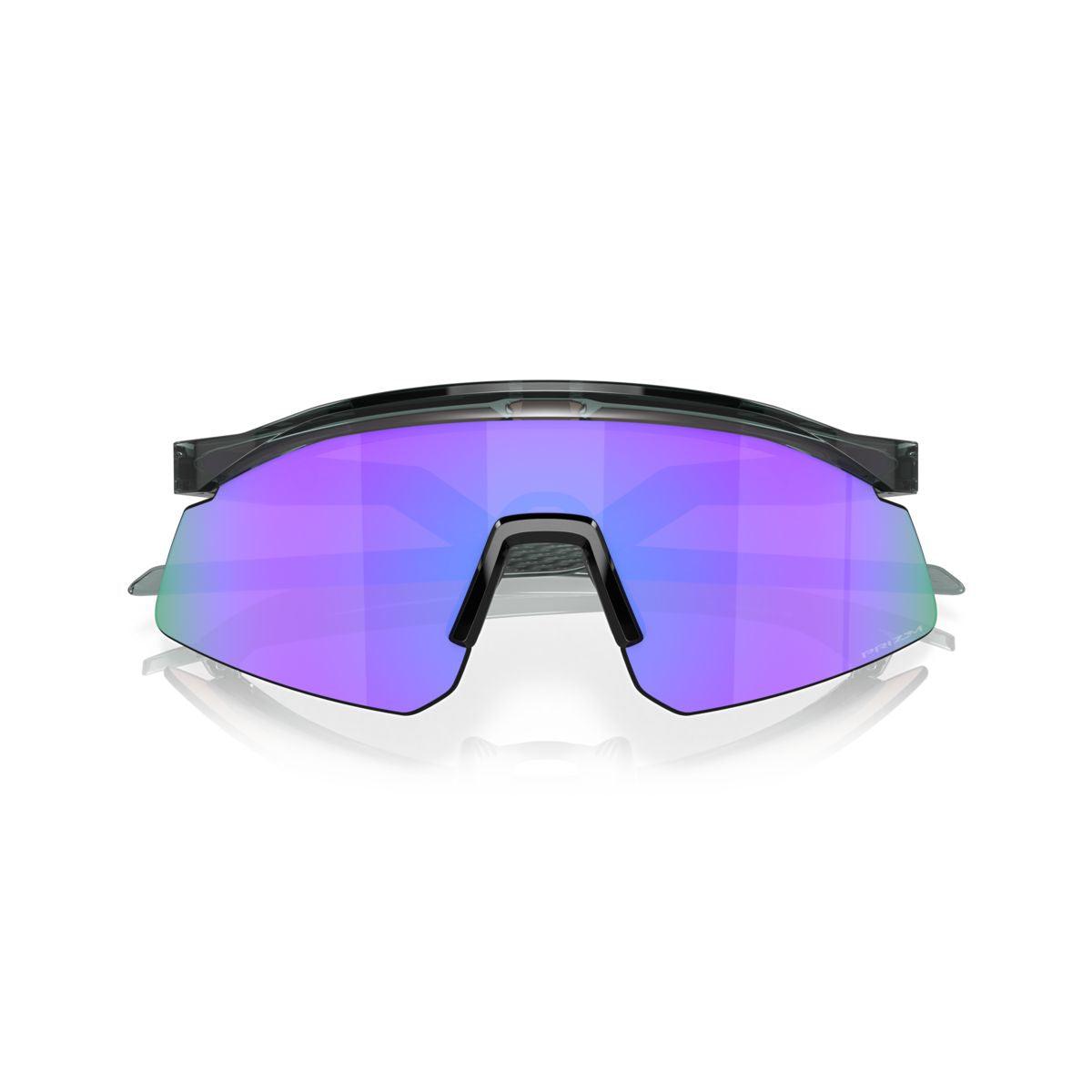 Oakley Hydra Crystal Black/Prizm Violet Sunglasses 0OO9229 922904 - Polarized Sports & Outdoor Activities