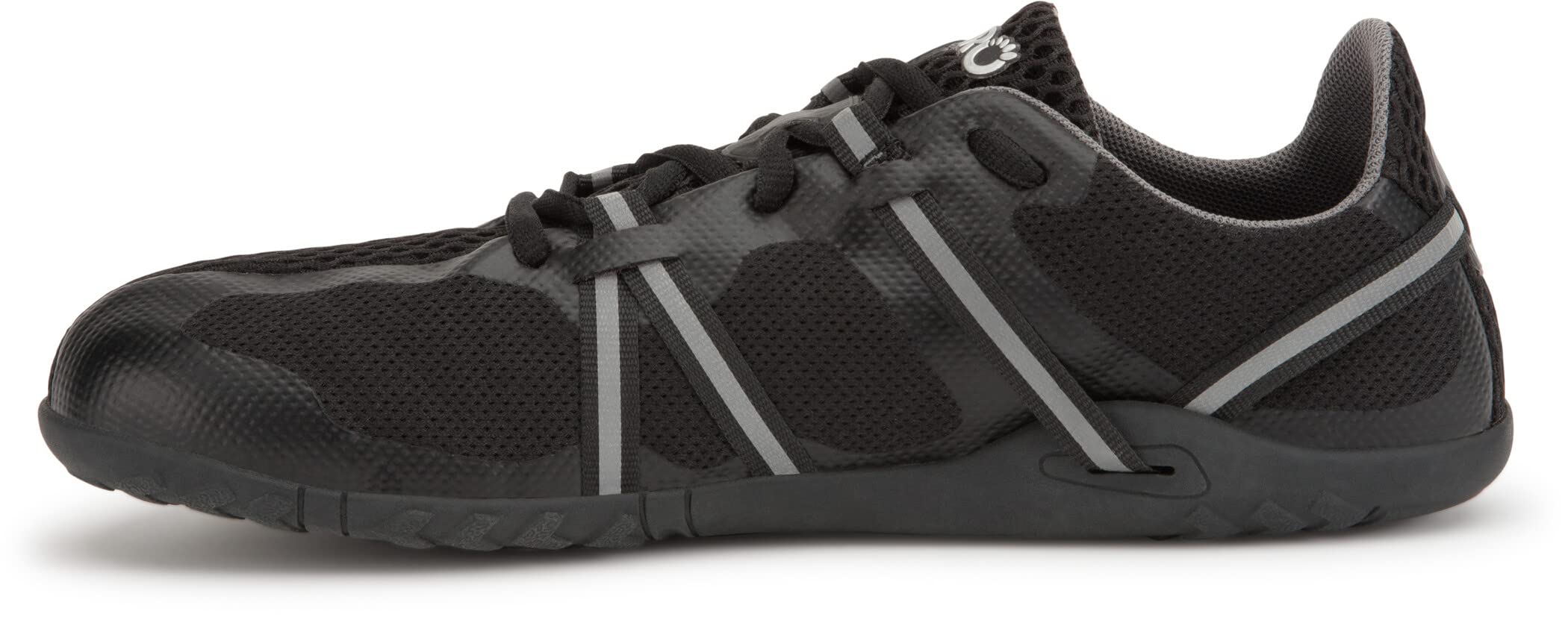 Xero Shoes Men's Speed Force Minimalist Running Shoes - Lightweight Barefoot Trail Running Shoes for Men | Comfortable & Breathable Black Athletic Shoes Size 10.5 | Perfect for Gym, Hiking & Outdoor Activities