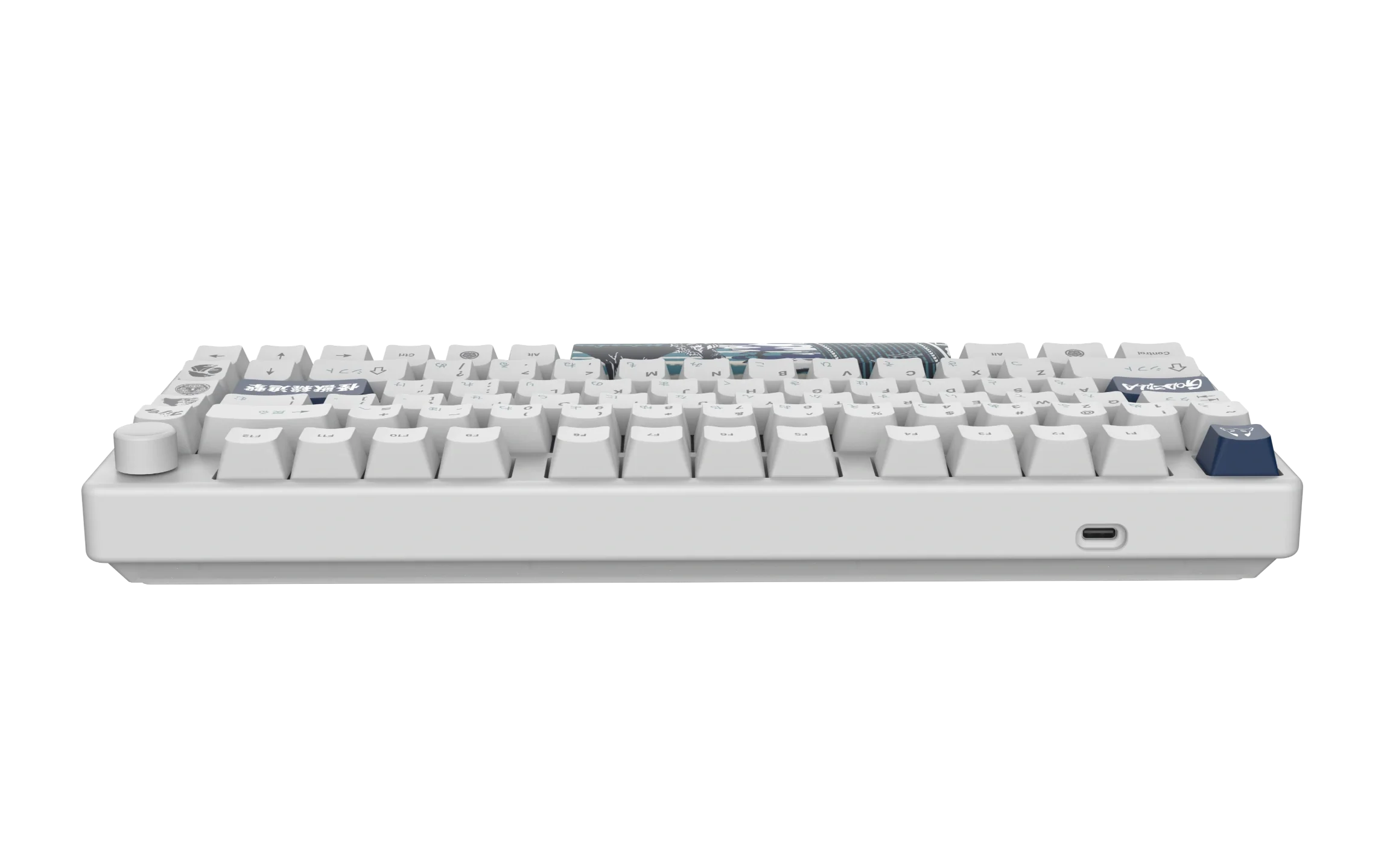 Arbiter Studio KITSUNE Polar 75 PRO Mechanical Keyboard - Godzilla Limited Edition Collection | Custom RGB Gaming Keyboard for PC & Mac | Perfect for Gaming, Typing & Office Work