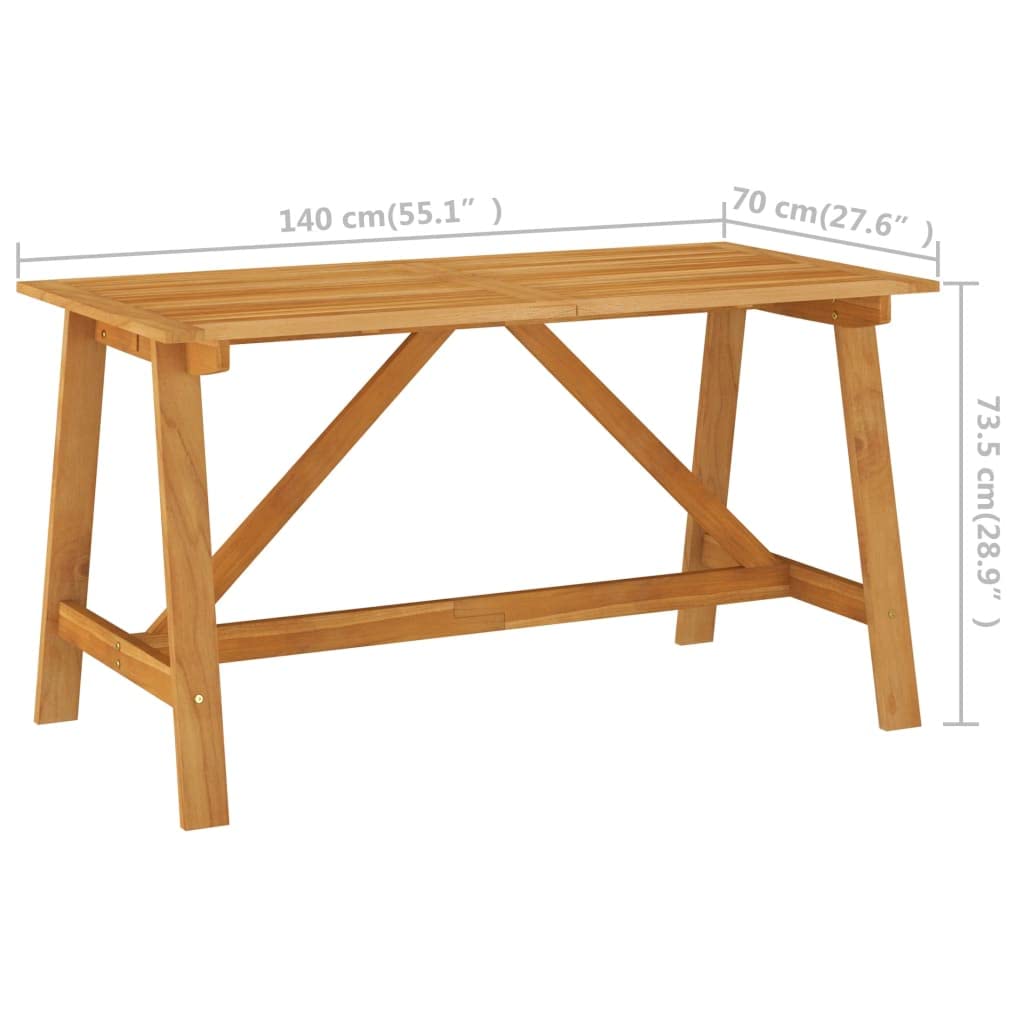 Outdoor Dining Table 55.1