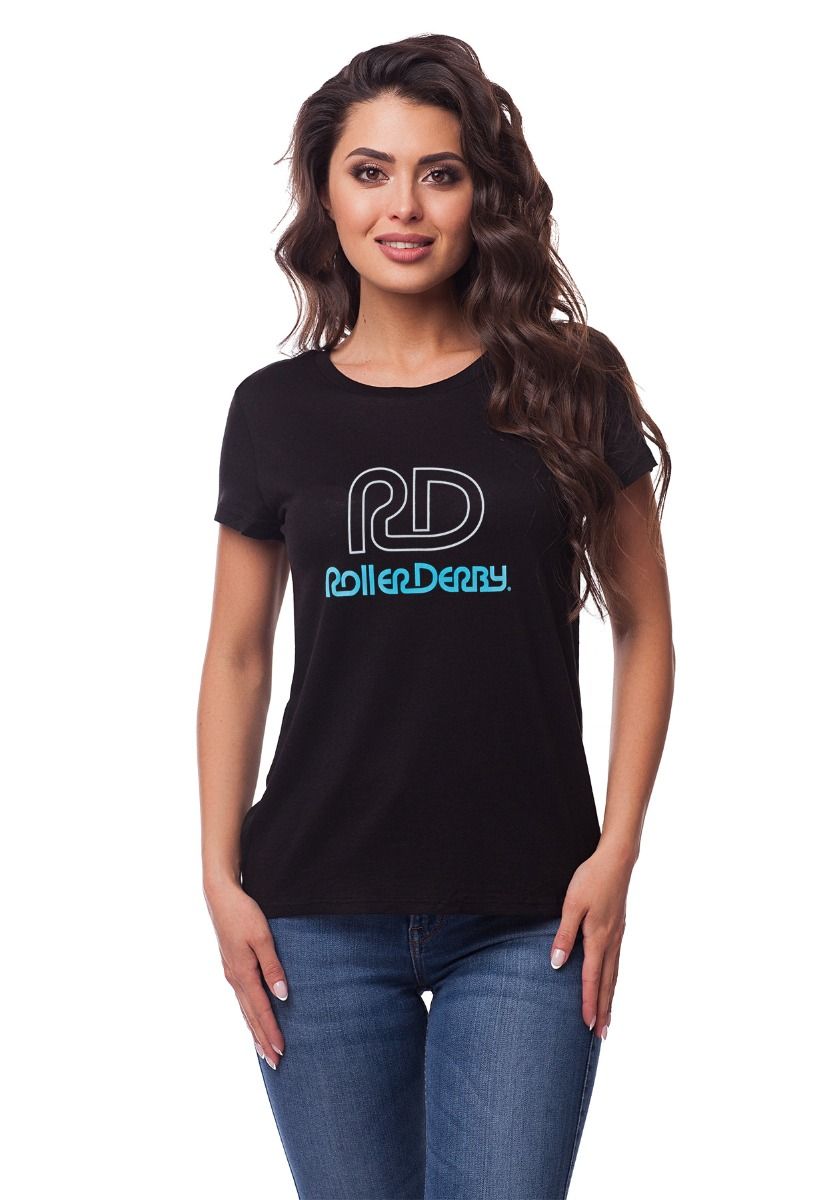 Roller Derby Women's Classic Cut T-Shirts - Soft Cotton Tees for Casual Wear, Sports & Everyday Comfort