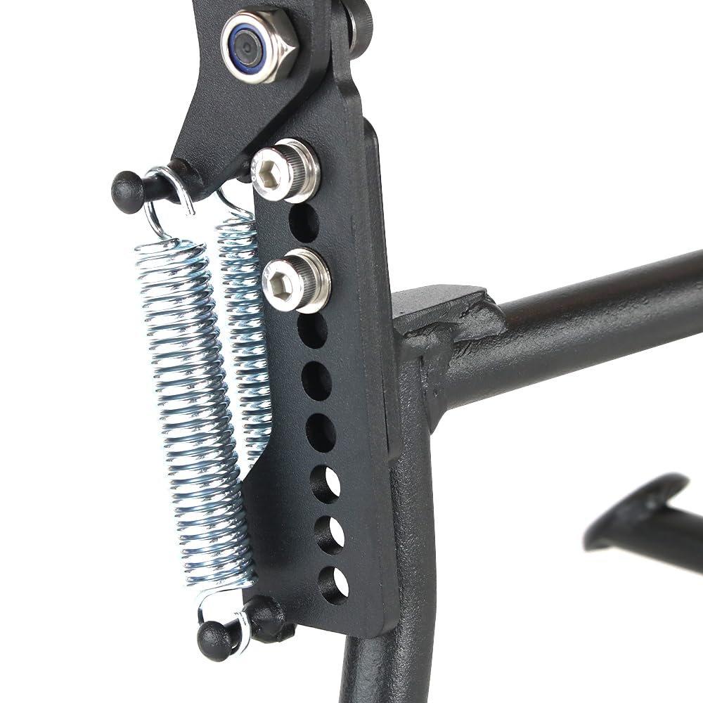 Xitomer Motorcycle Center Kickstand for KLR650 Gen 3 (2022+) - Heavy Duty Bike Center Stand with Foot Lever - Perfect for Parking, Maintenance & Storage