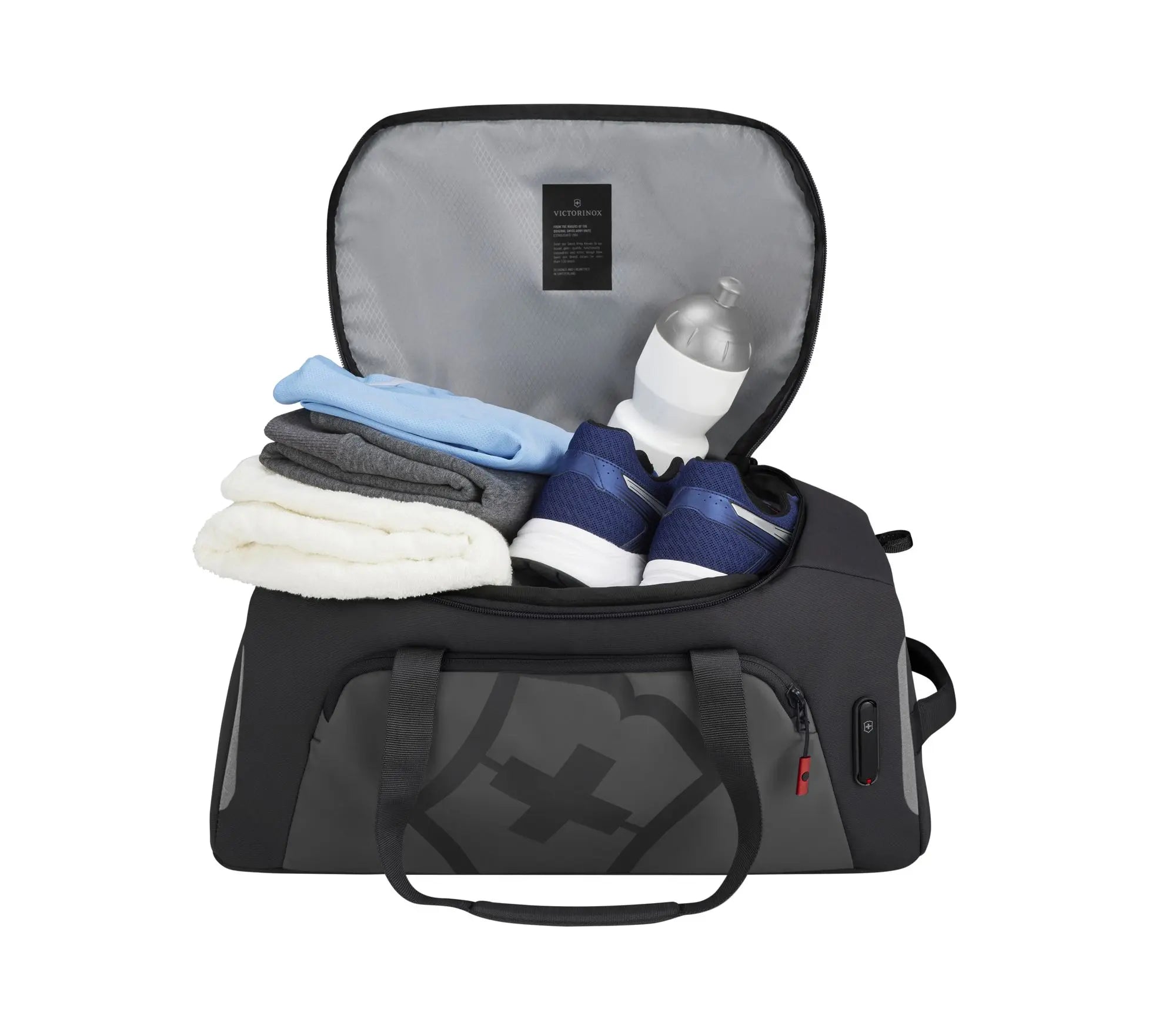 Victorinox Touring 2.0 Small Sports Duffel Bag - Lightweight Travel Gym Bag for Men & Women - Perfect for Workouts, Weekend Trips & Sports Gear Storage