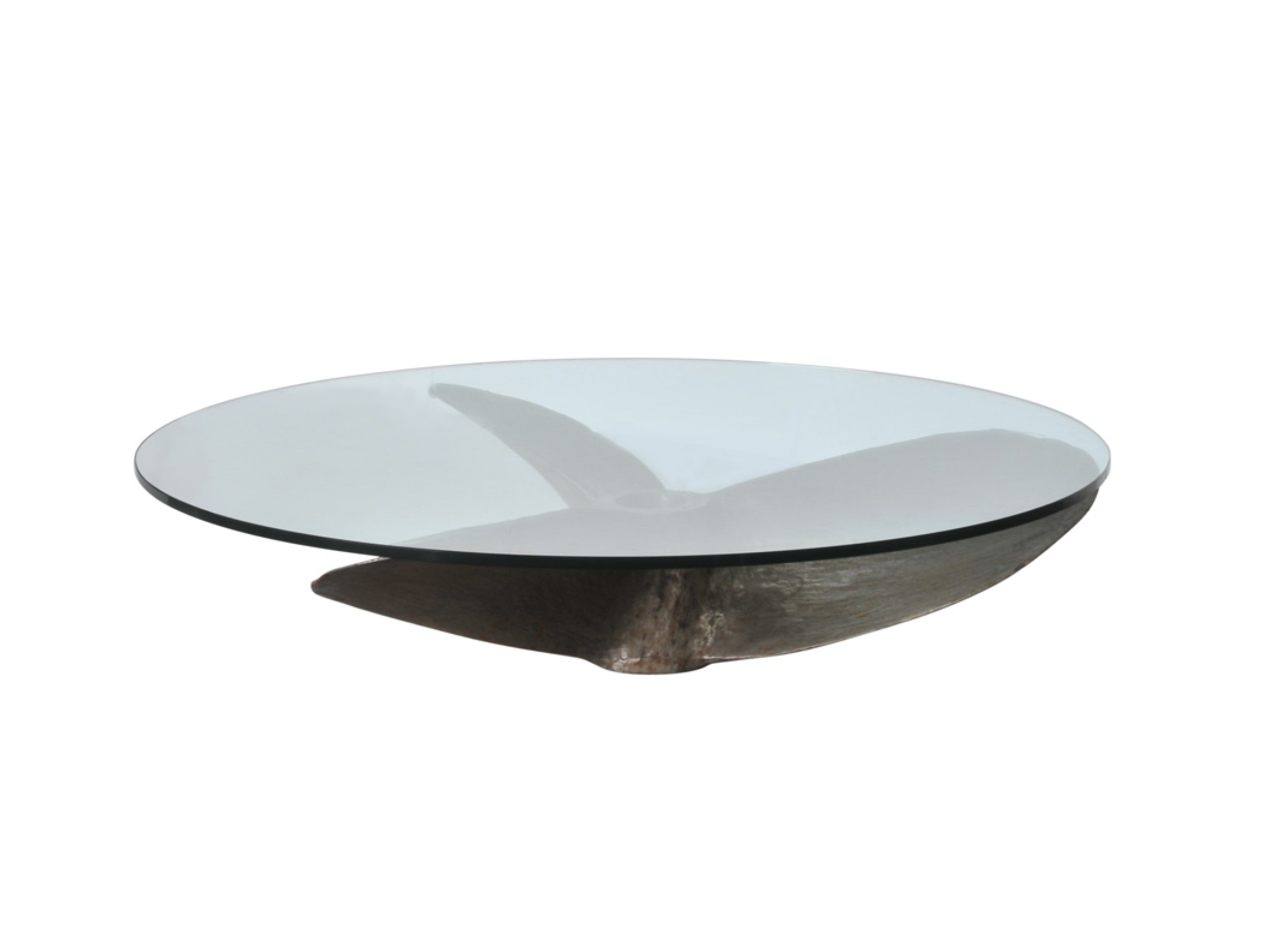 Modern Round Coffee Table - Handcrafted Wooden Accent Table for Living Room, Home Decor - Perfect for Small Spaces, Apartments & Cozy Gatherings