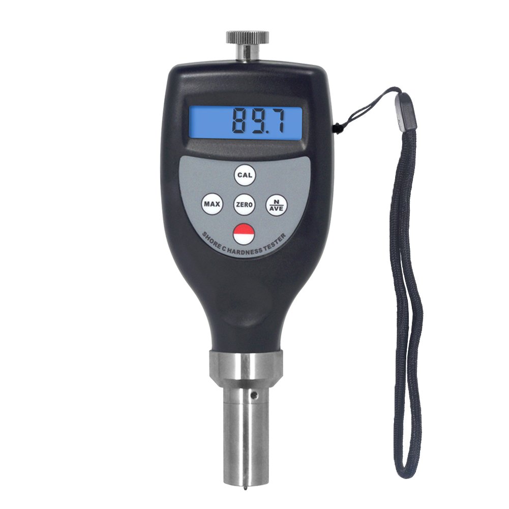 HT-6510DO Shore Hardness Tester | Digital Durometer Meter with 1.2mm Spherical Radius | Accurate Rubber & Plastic Hardness Testing | Ideal for Quality Control in Manufacturing & Laboratories