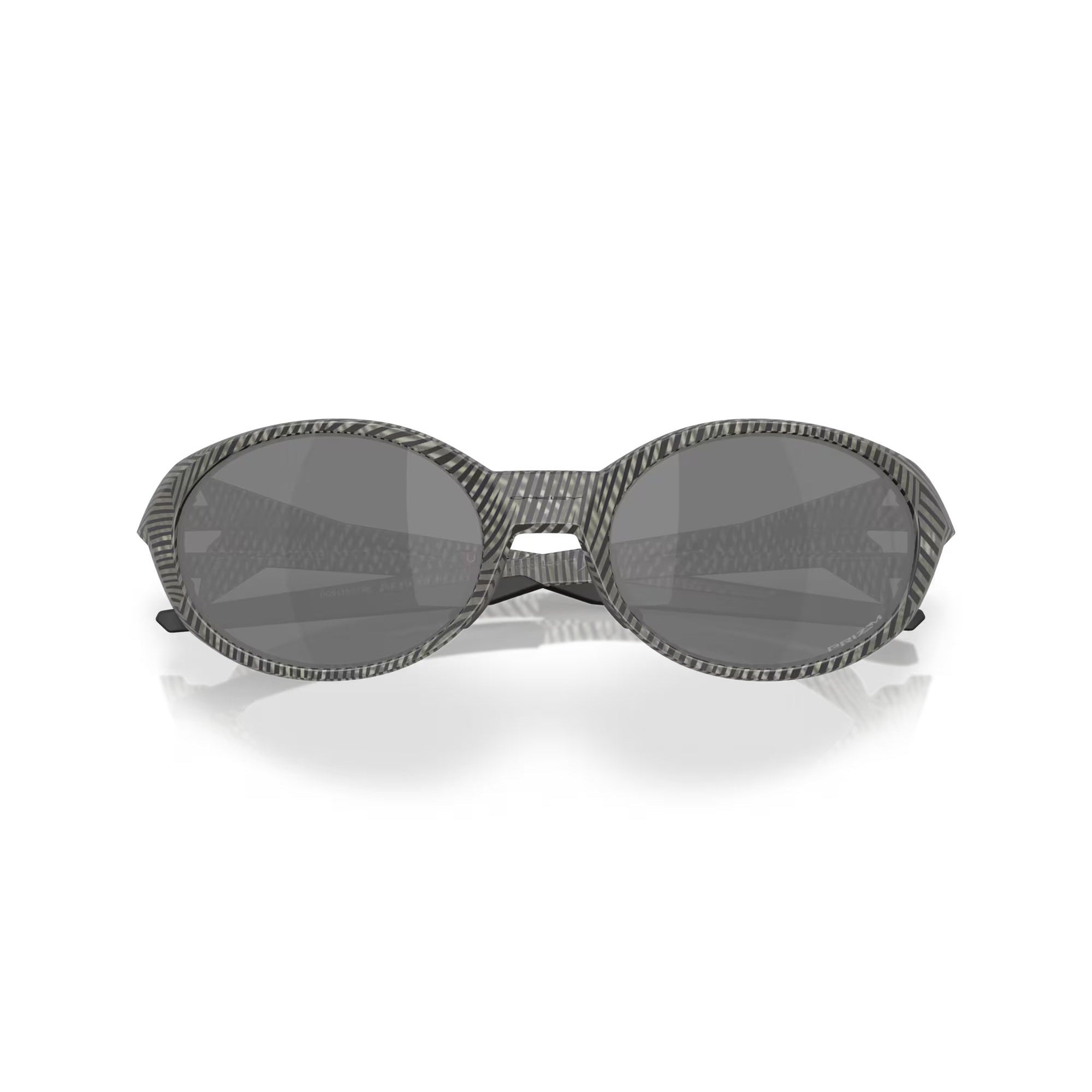 Oakley Eyejacket Redux Sunglasses - Matte Grey Ink Fingerprint Polarized Lenses for Running, Cycling & Outdoor Sports