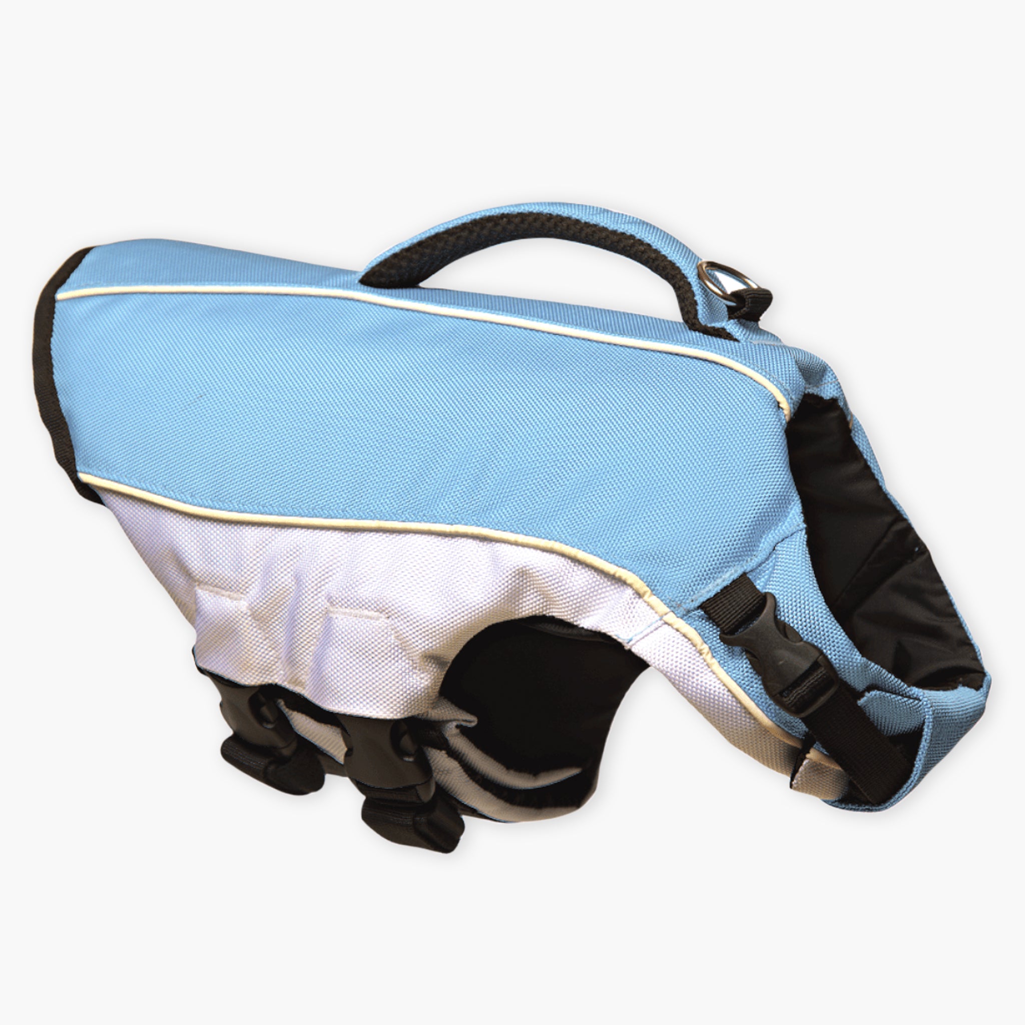 Dog Life Jacket for Swimming & Boating - Safe & Comfortable Dog Floatation Vest with Handle, Sky Blue - Perfect for Water Activities, Pool, Beach & Lakeside Adventures