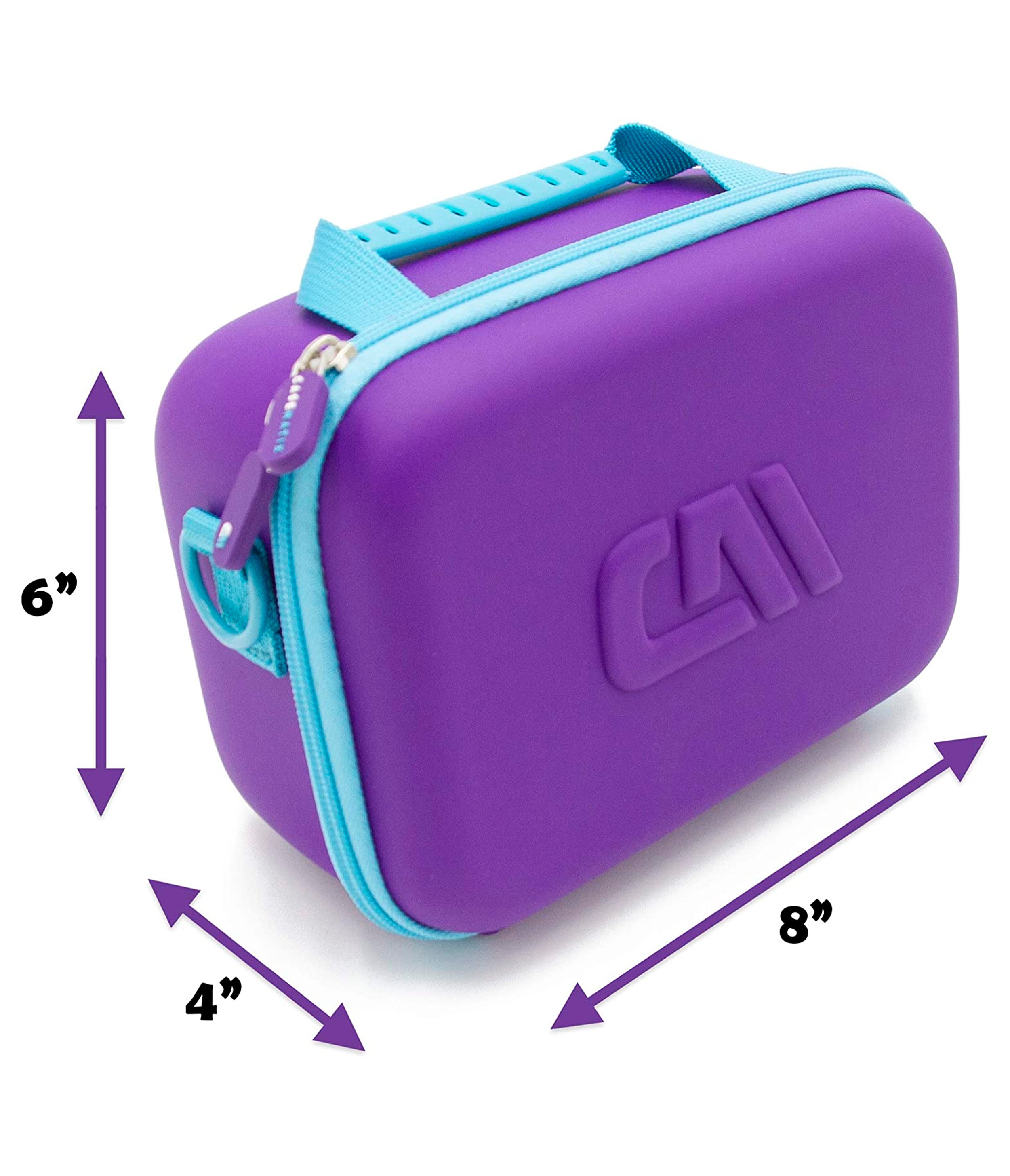 CASEMATIX Portable EFile Nail Drill Machine Travel Case - Professional Hard Shell Carrying Bag with Adjustable Strap for Rechargeable Nail Drills | Perfect for Salon Professionals & At-Home Manicures