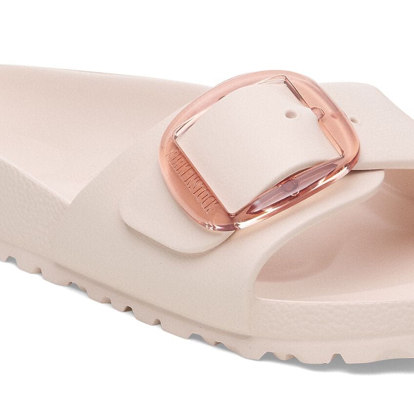 Birkenstock Madrid Big Buckle EVA Sandals - Light Rose | Comfortable Slip-On Slides for Women | Perfect for Beach, Pool & Summer Outfits