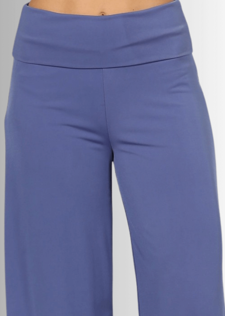 Stylish Business Casual Palazzo Pants for Women - Made in USA | Comfortable Office Wear & Professional Attire for Work & Business Events