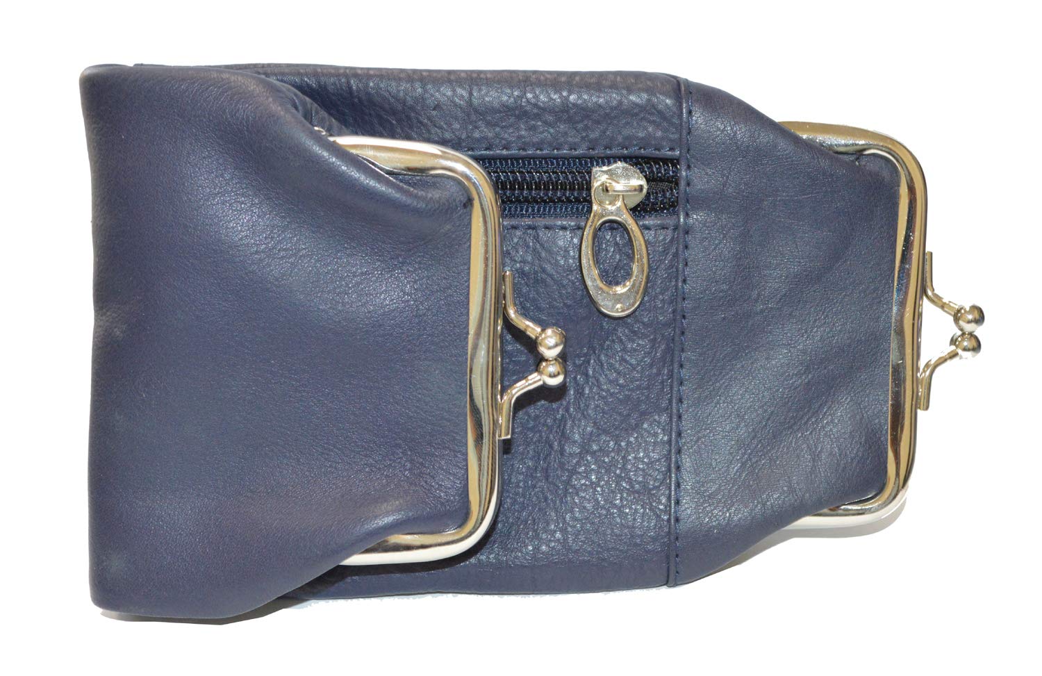 Genuine Leather Cigarette & Lighter Holder Case with Secure Twist Clasp - Premium Blue Leatherboss - Perfect for Travel, Outdoor Adventures & Everyday Carry