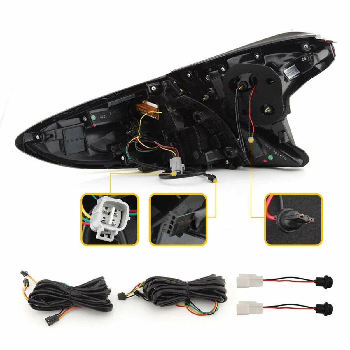 2018-2020 Toyota C-HR LED Tail Light Assembly - Bright & Durable Replacement Brake Lights - Perfect for Night Driving & Enhanced Vehicle Safety