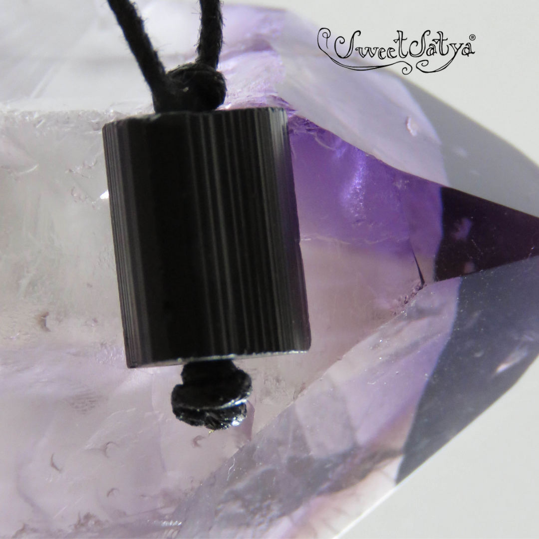 Black Tourmaline Necklace for Women - Elegant Healing Crystal Jewelry for Protection & Positive Energy - Perfect for Meditation, Yoga & Everyday Wear