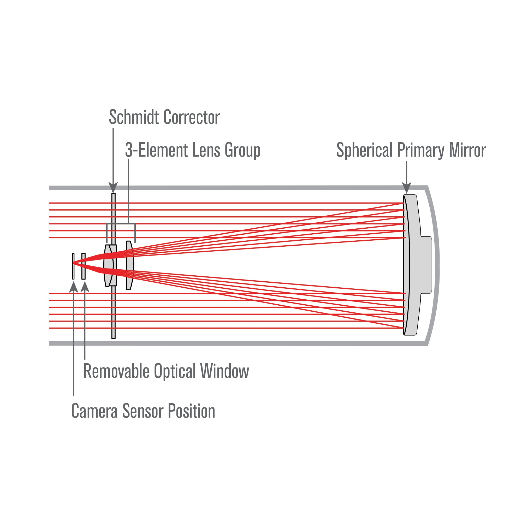 Advanced VX 6 Rowe Ackermann Schmidt Astrograph (RASA) Telescope - High Performance Astrophotography Telescope for Deep Space Observation | Perfect for Stargazing, Astronomy Research & Night Sky Photography