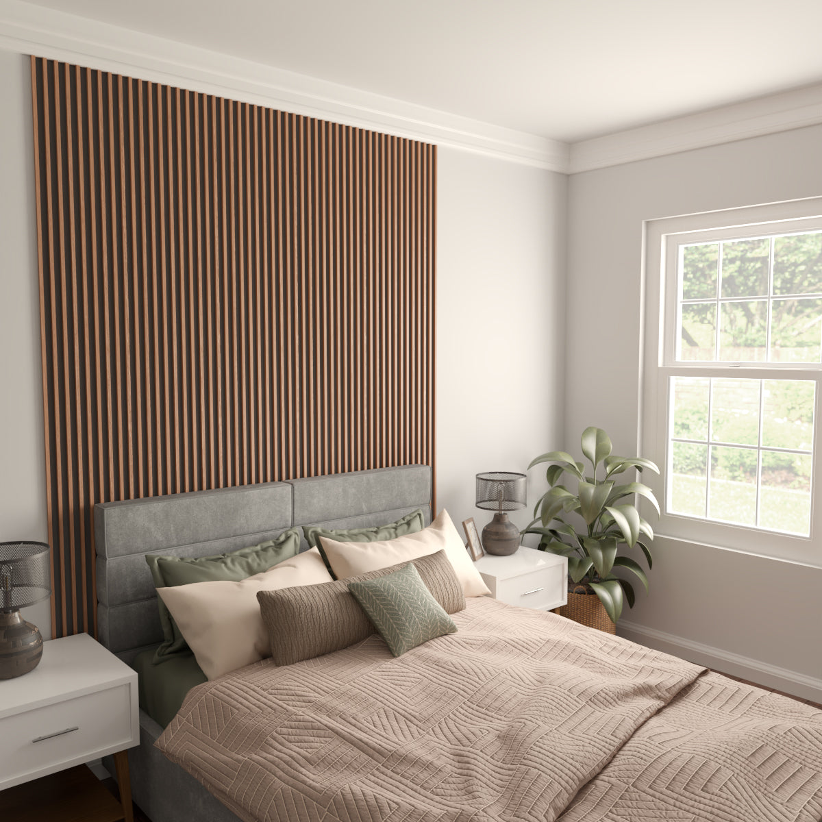 Premium Stain-Grade Hardwood Slats - Traditional Solid Wood Slats for DIY Furniture, Bed Frames & Home Decor Projects - Perfect for Rustic, Farmhouse & Modern Interior Design Styles