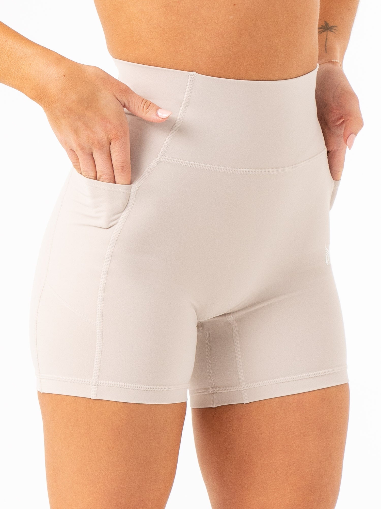 NKD Pocket Shorts for Women - Lightweight & Comfortable Summer Shorts with Pockets - Perfect for Running, Yoga, Gym, and Casual Wear