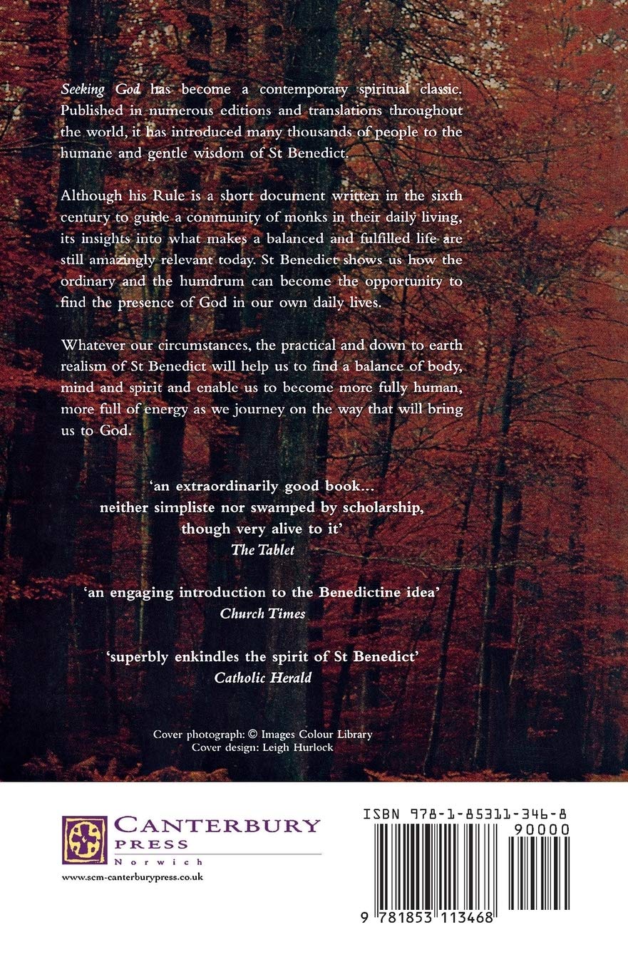 Seeking God: The Way of St. Benedict - Christian Spiritual Growth & Monastic Wisdom Book for Prayer & Meditation