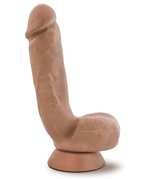 Au Naturel Macho Dildo 8.75 Inch Realistic Caramel Dildo for Men - Perfect for Solo Play, Couples & BDSM Scenes