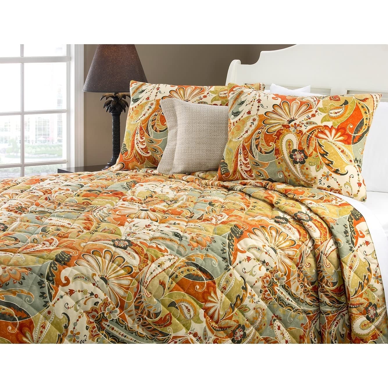 Overstock Picadilly King Quilt 4-Piece Set - Soft & Luxurious Bedding for Master Bedroom | Perfect for Hotels, Guest Rooms & Cozy Home Decor