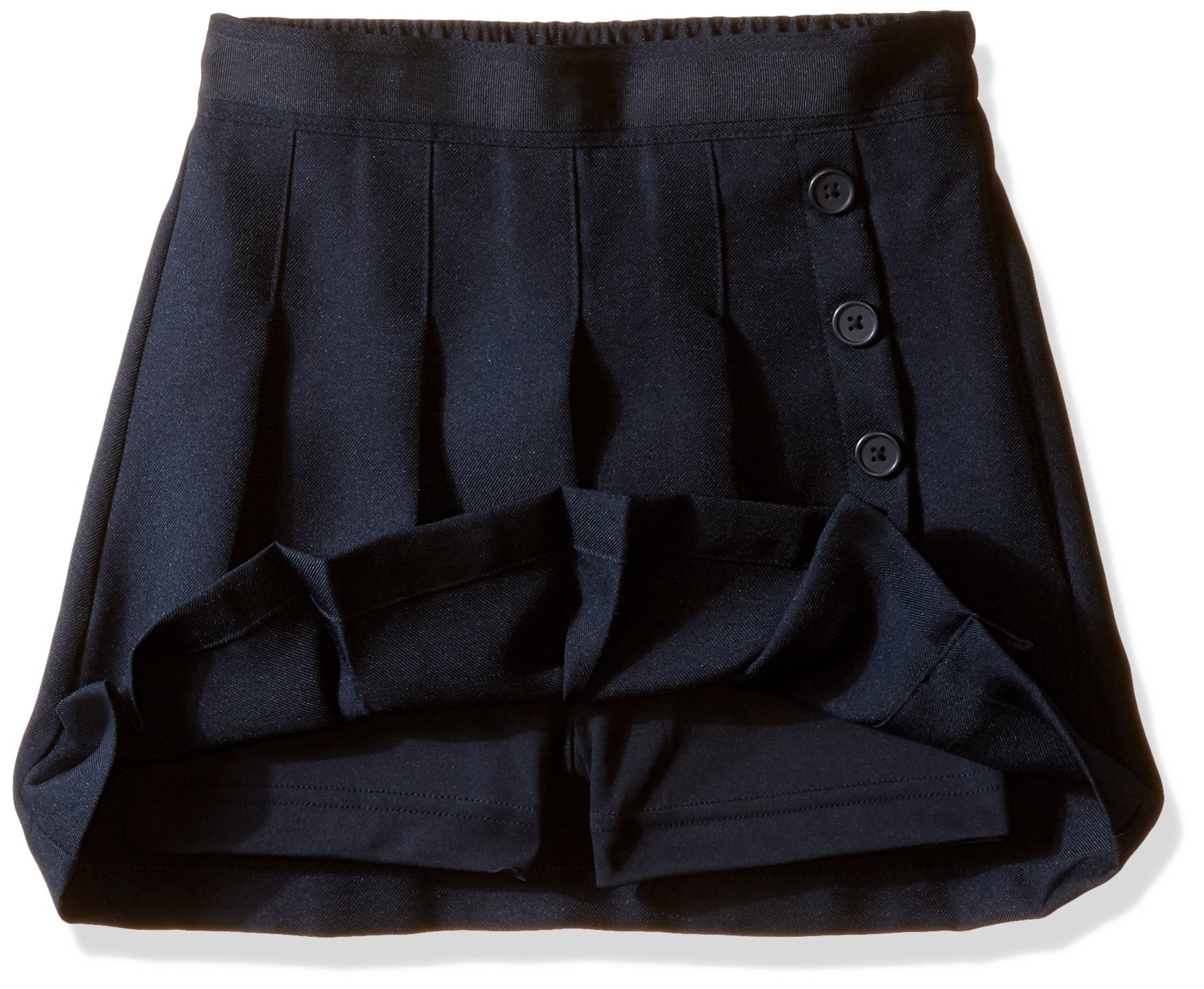 Nautica Girls' Pleated School Uniform Skirt with Built-in Undershorts & Comfortable Knit Waistband - Perfect for School, Church & Special Occasions